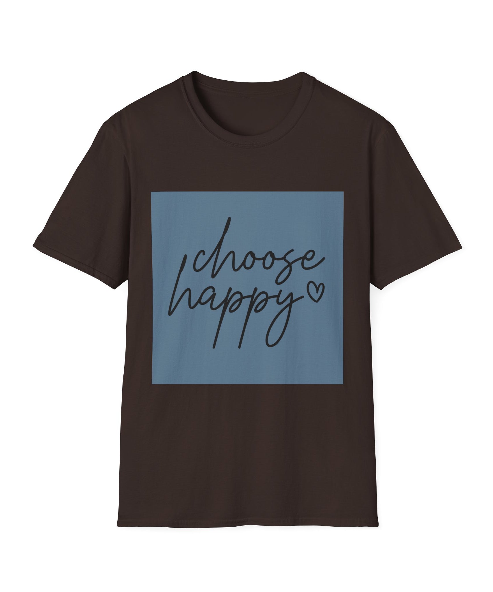 Unisex T-Shirt – "Choose Happy" Quote Tee - Positive Affirmation Shirt for Friends, Inspirational Tee - Gallory Hive