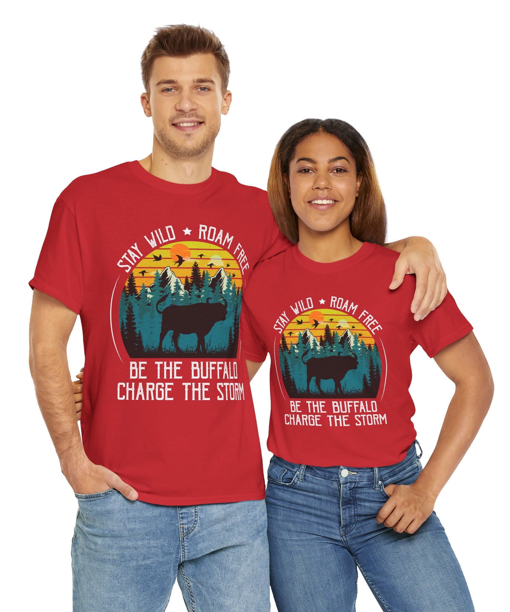 Wild Buffalo Mountain Graphic Tee