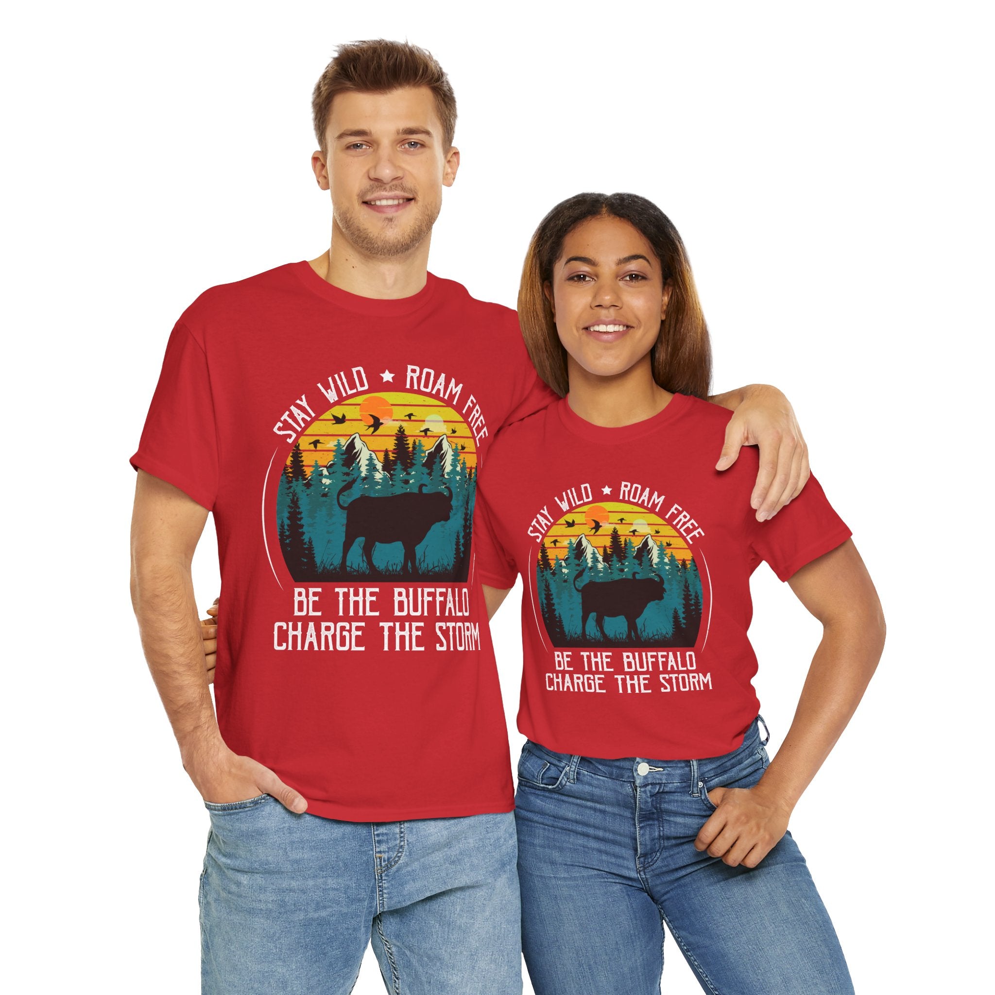 Wild Buffalo Mountain Graphic Tee