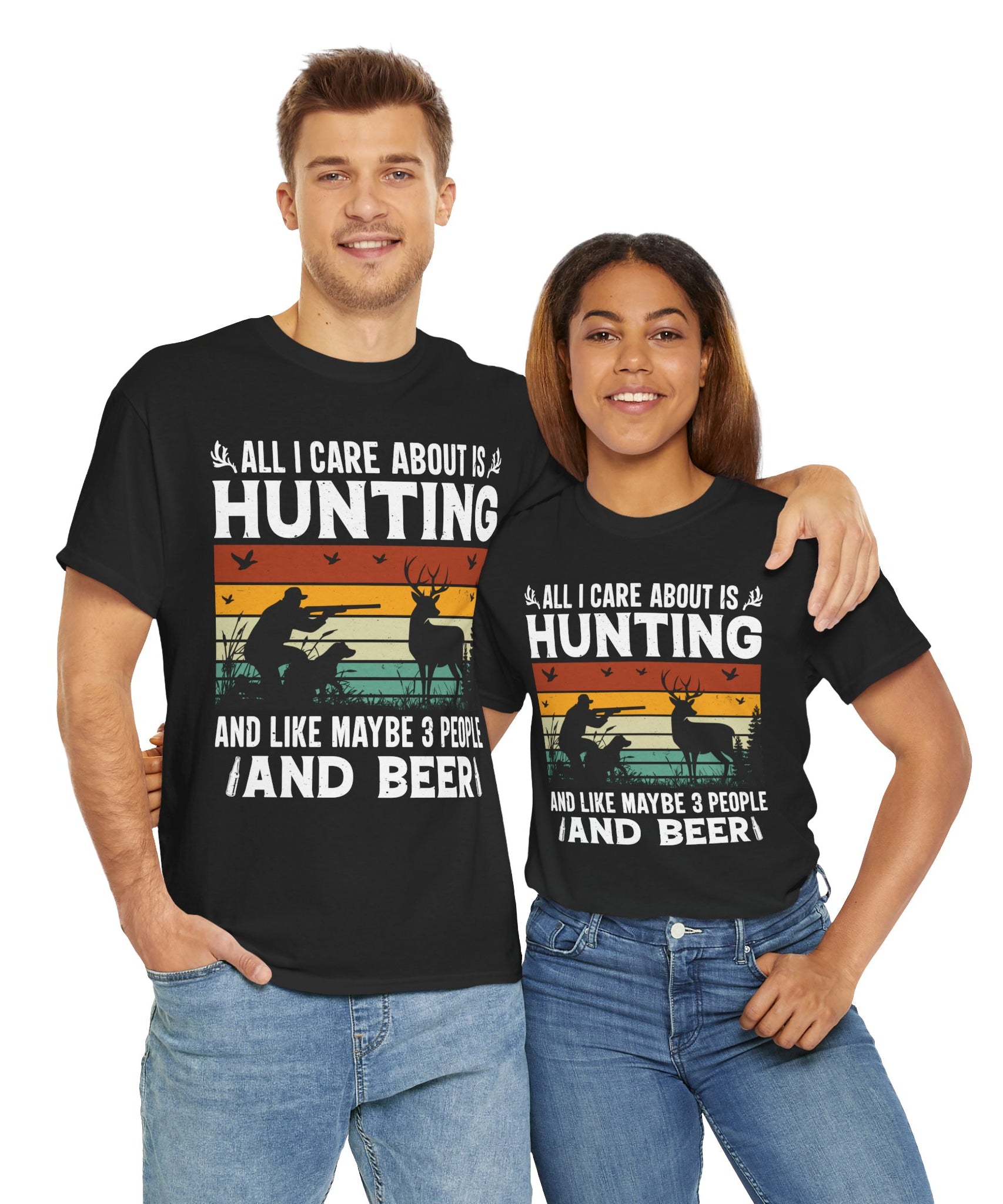 Hunting Lover T-Shirt - Vintage Design