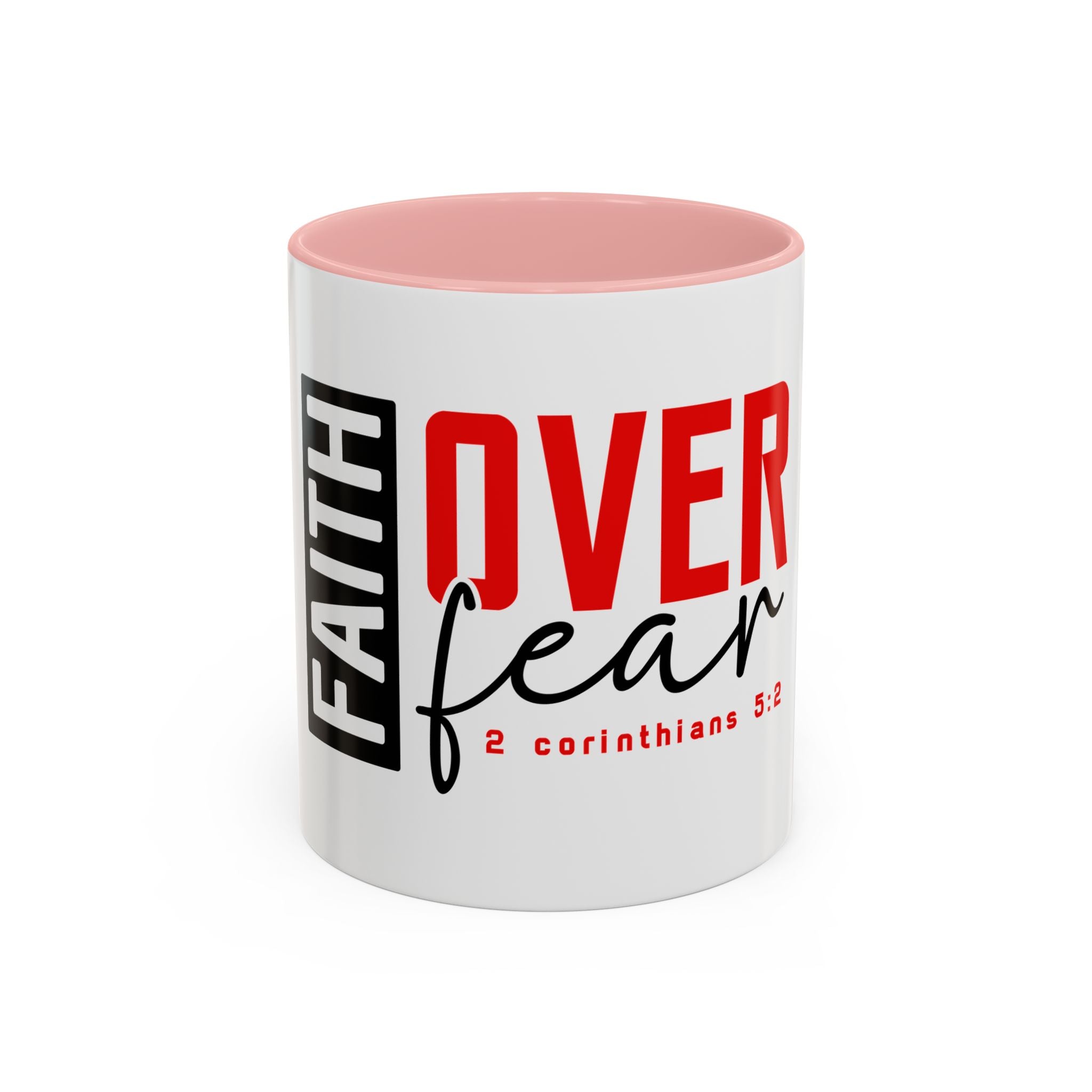 Faith Scripture Accent Coffee Mug | Gallory Hive
