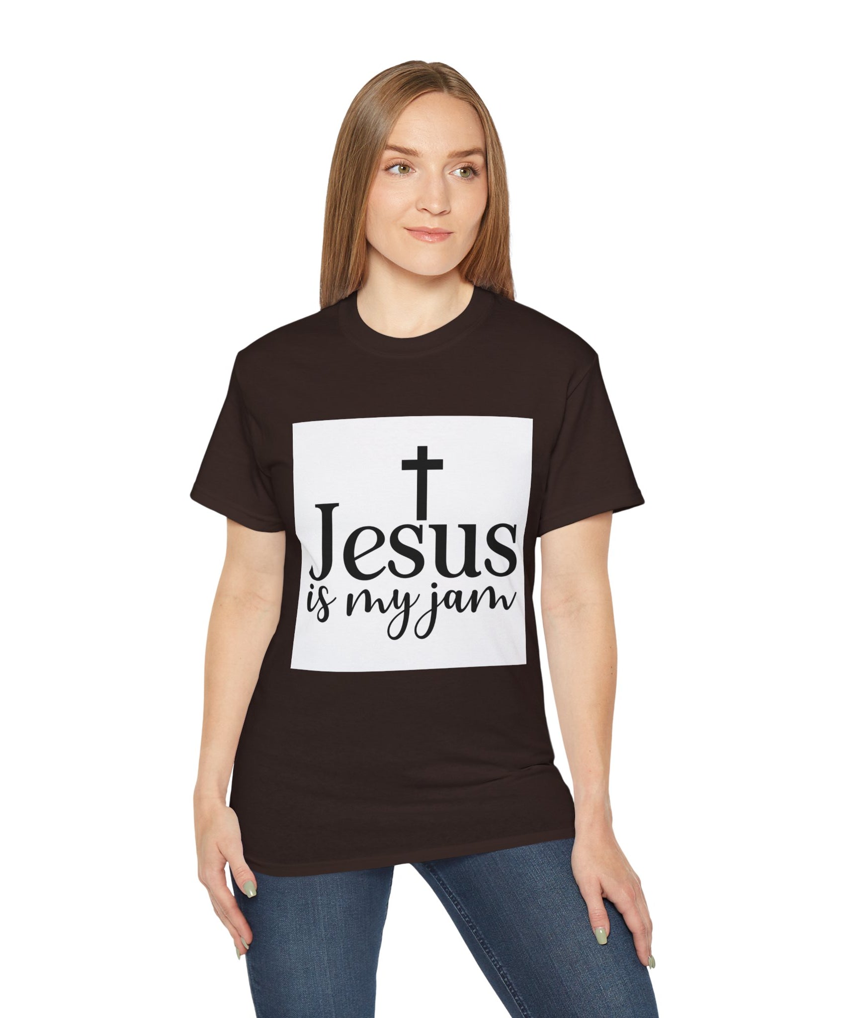 Unisex Jesus is my jam Tee - Inspirational Casual Wear, Christian T-Shirt, Motivational Gift, Faith-Based Apparel, Everyday Comfort - Gallory Hive