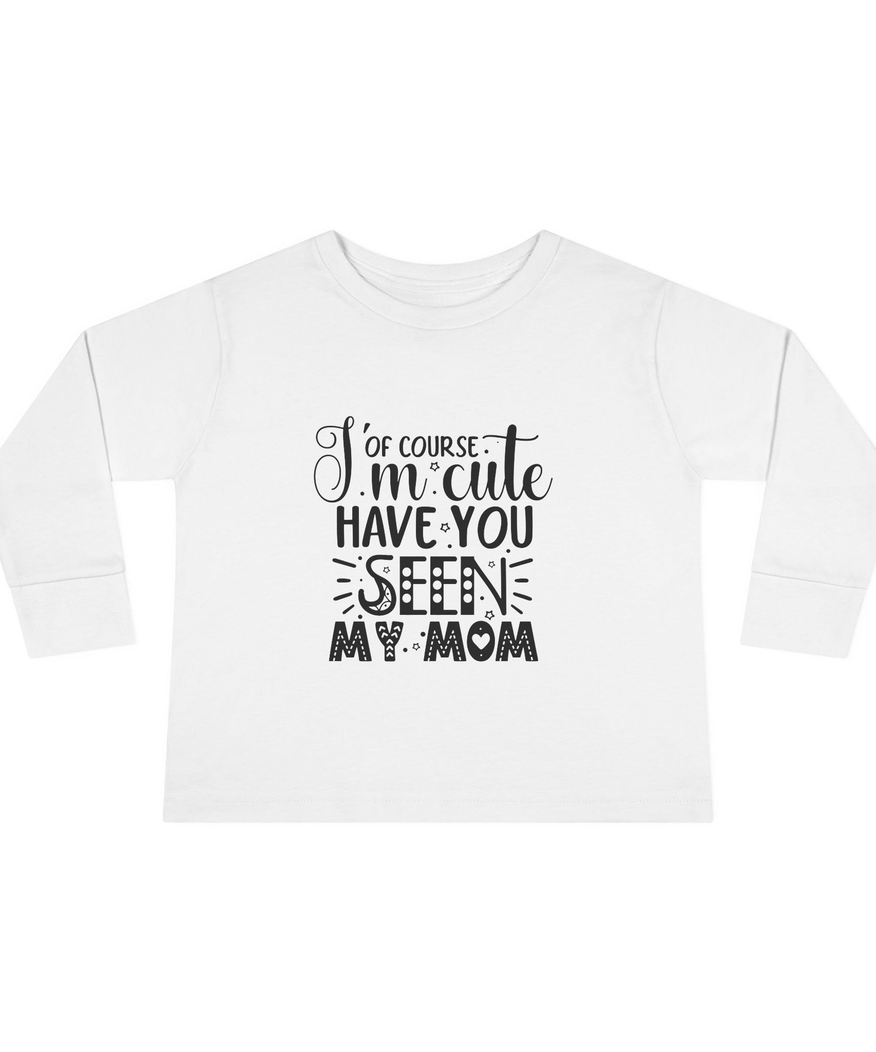 Toddler Long Sleeve Tee - Cute Gift for Dads, Family Celebrations, Birthday Party - Gallory Hive