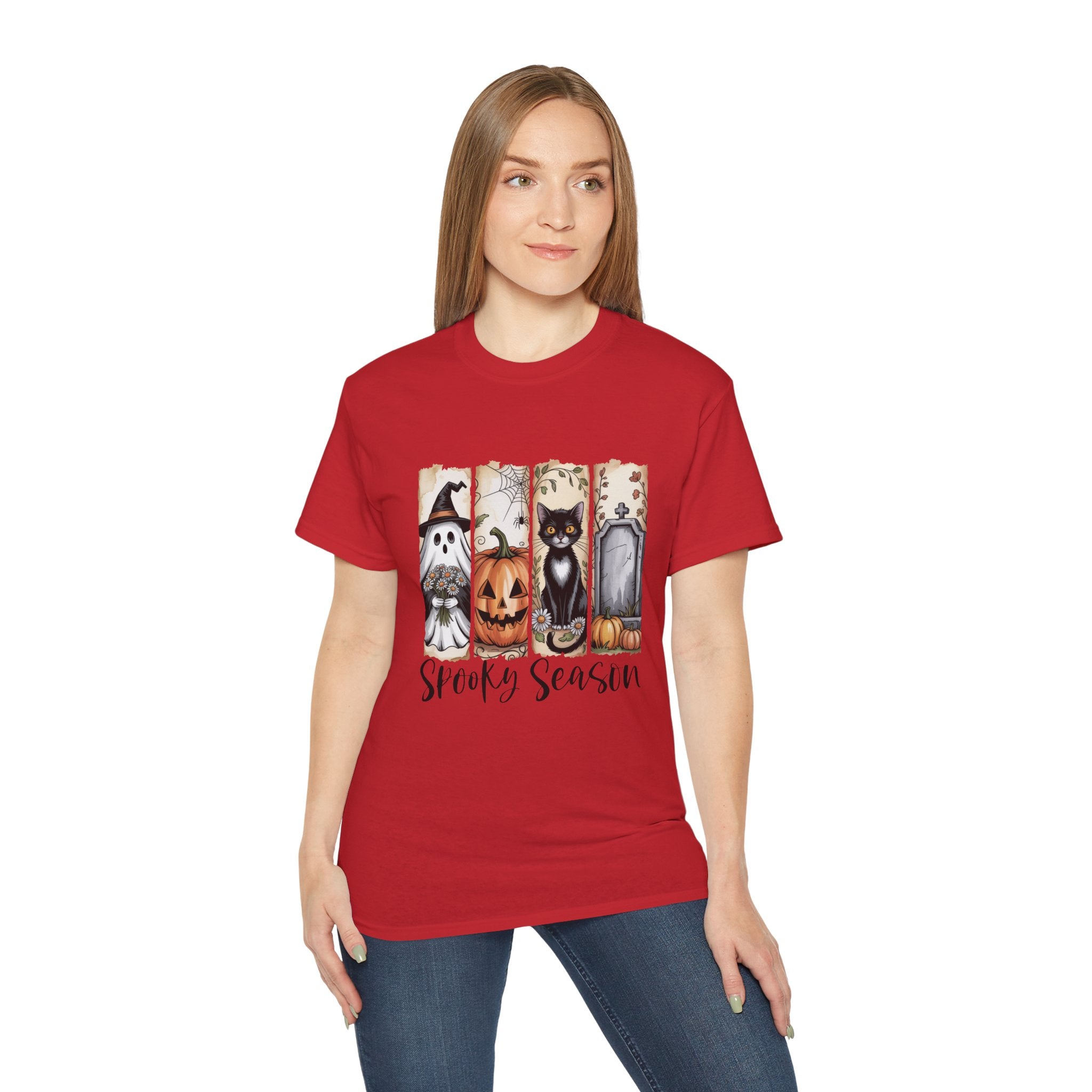 Unisex Spooky Season Tee - Inspirational Casual Wear, Christian T-Shirt, Motivational Gift, Faith-Based Apparel, Everyday Comfort
