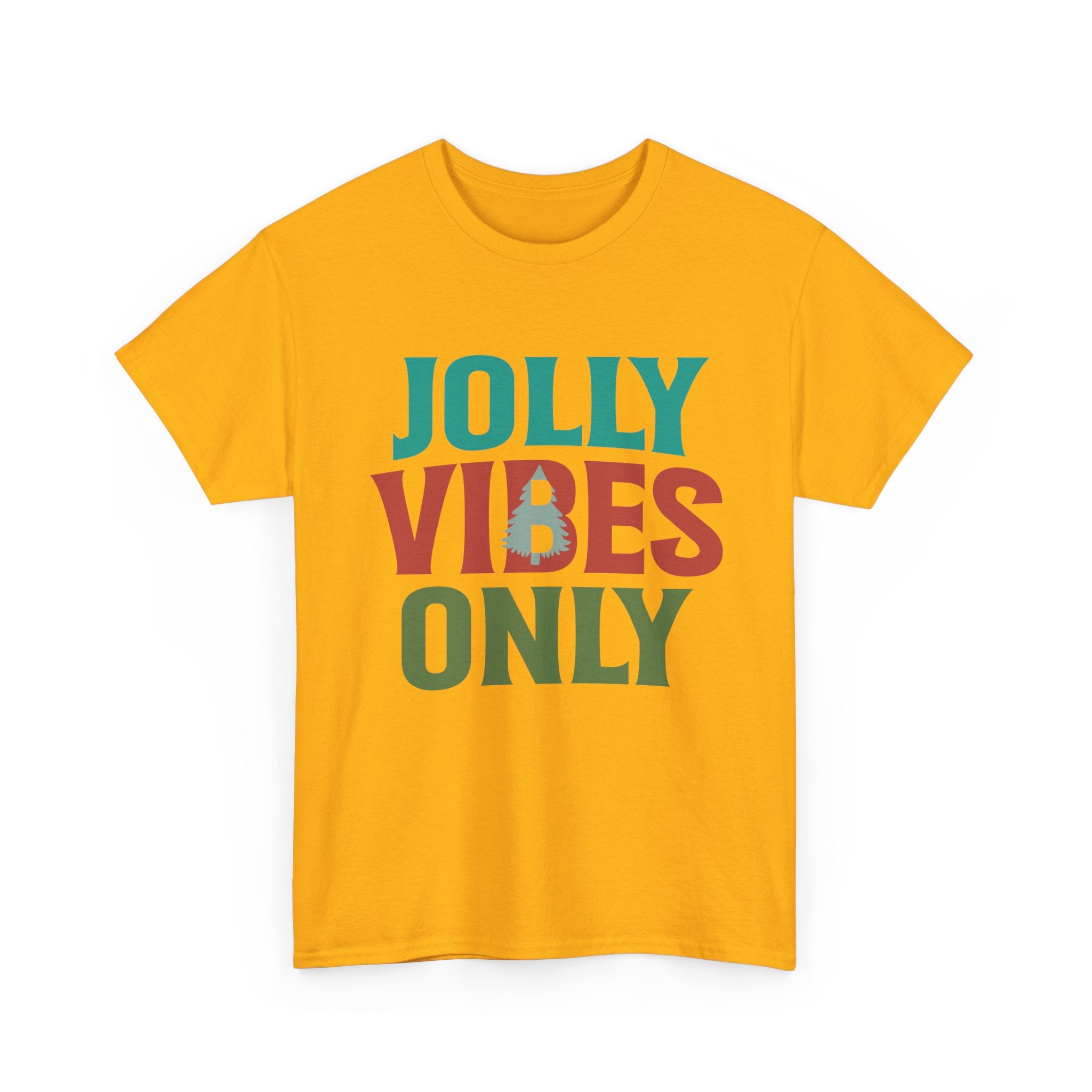 Festive Jolly Vibes Christmas T-Shirt | Gallory Hive