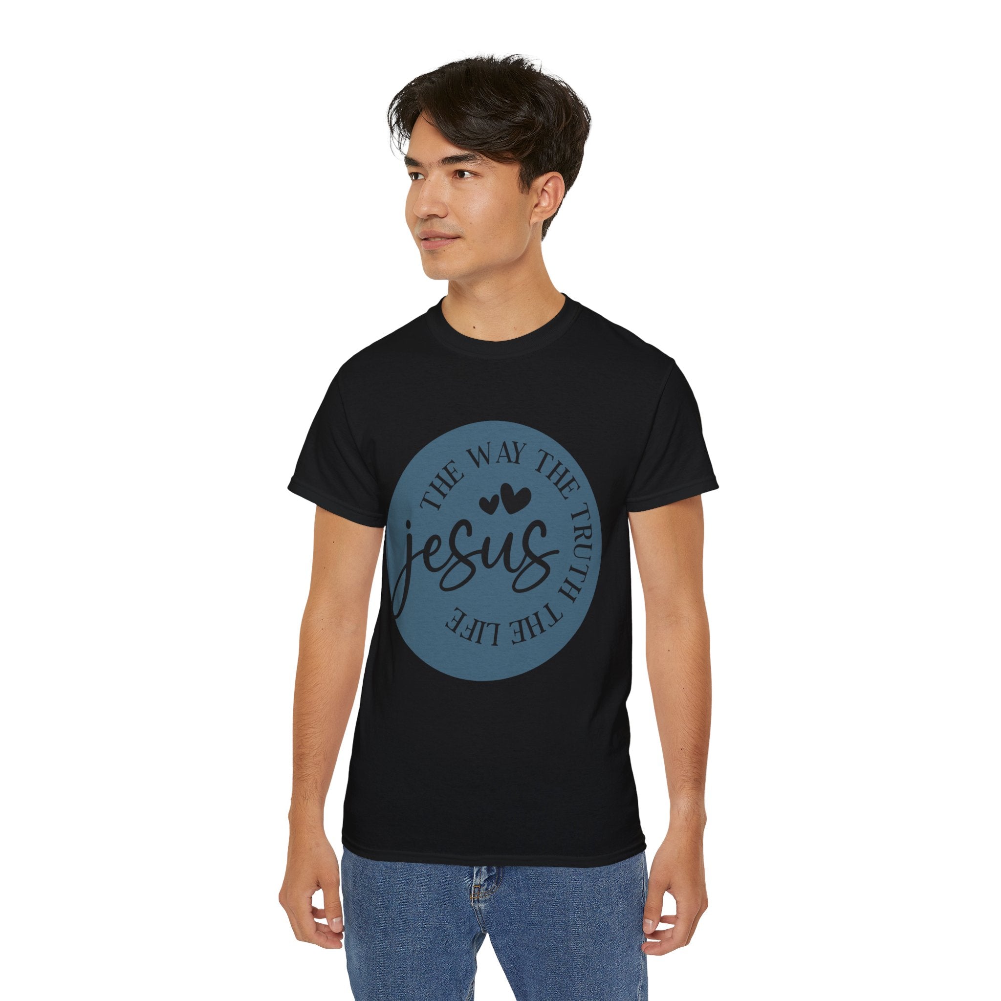Unisex The way the Truth Tee - Inspirational Casual Wear, Christian T-Shirt, Motivational Gift, Faith-Based Apparel, Everyday Comfort