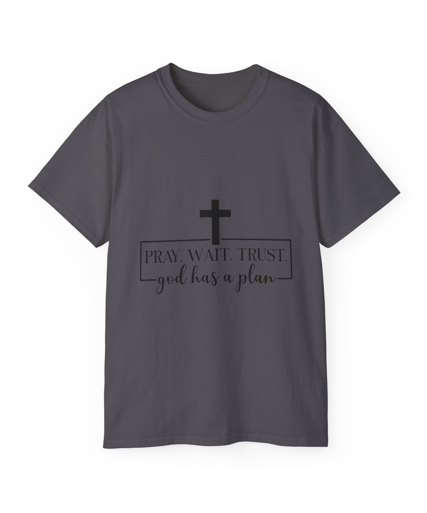 Unisex God has a plan Tee - Inspirational Casual Wear, Christian T-Shirt, Motivational Gift, Faith-Based Apparel, Everyday Comfort - Gallory Hive