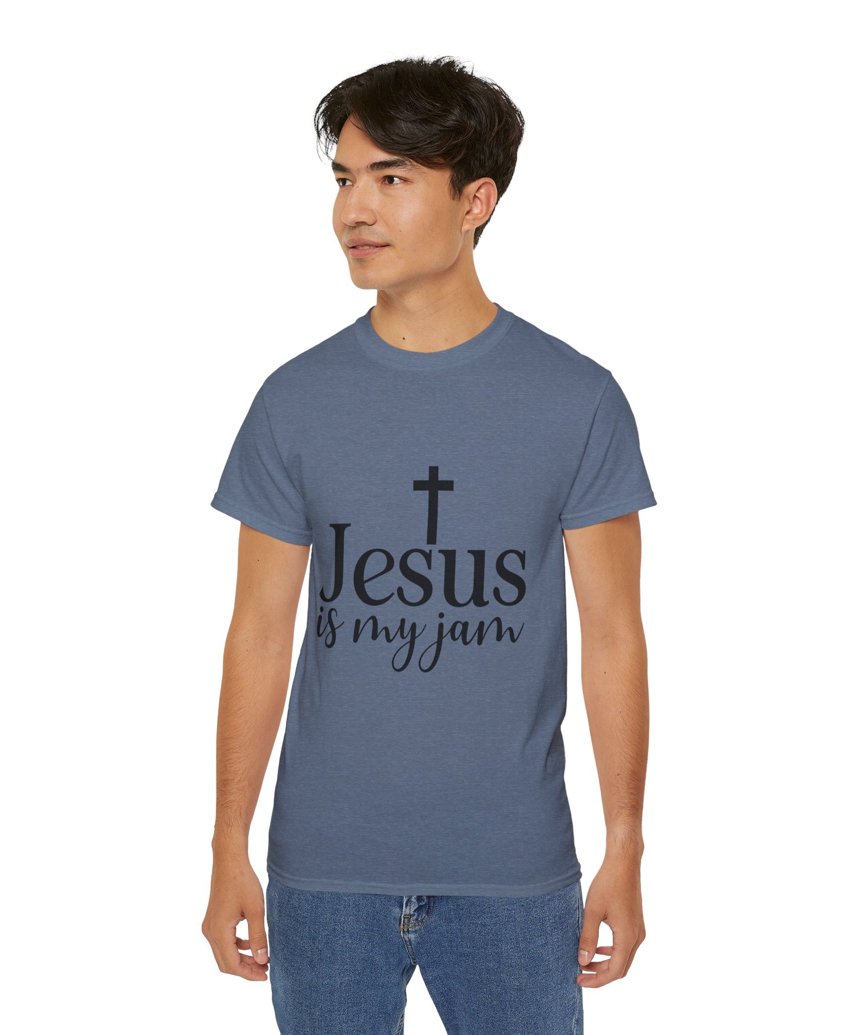 Unisex Jesus is my jam Tee - Inspirational Casual Wear, Christian T-Shirt, Motivational Gift, Faith-Based Apparel, Everyday Comfort - Gallory Hive