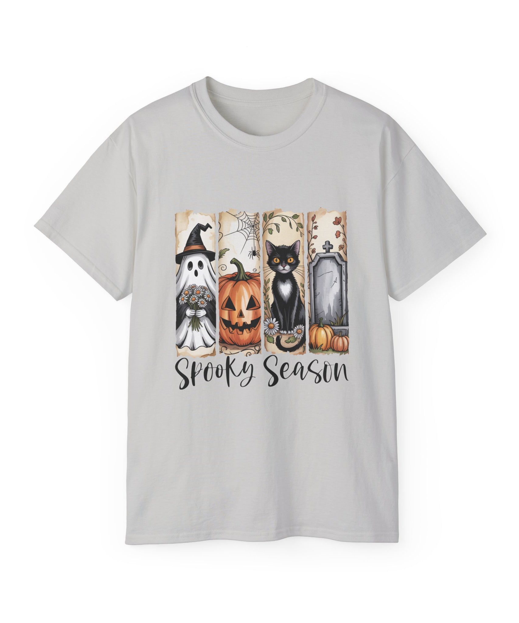 Unisex Spooky Season Tee - Inspirational Casual Wear, Christian T-Shirt, Motivational Gift, Faith-Based Apparel, Everyday Comfort - Gallory Hive