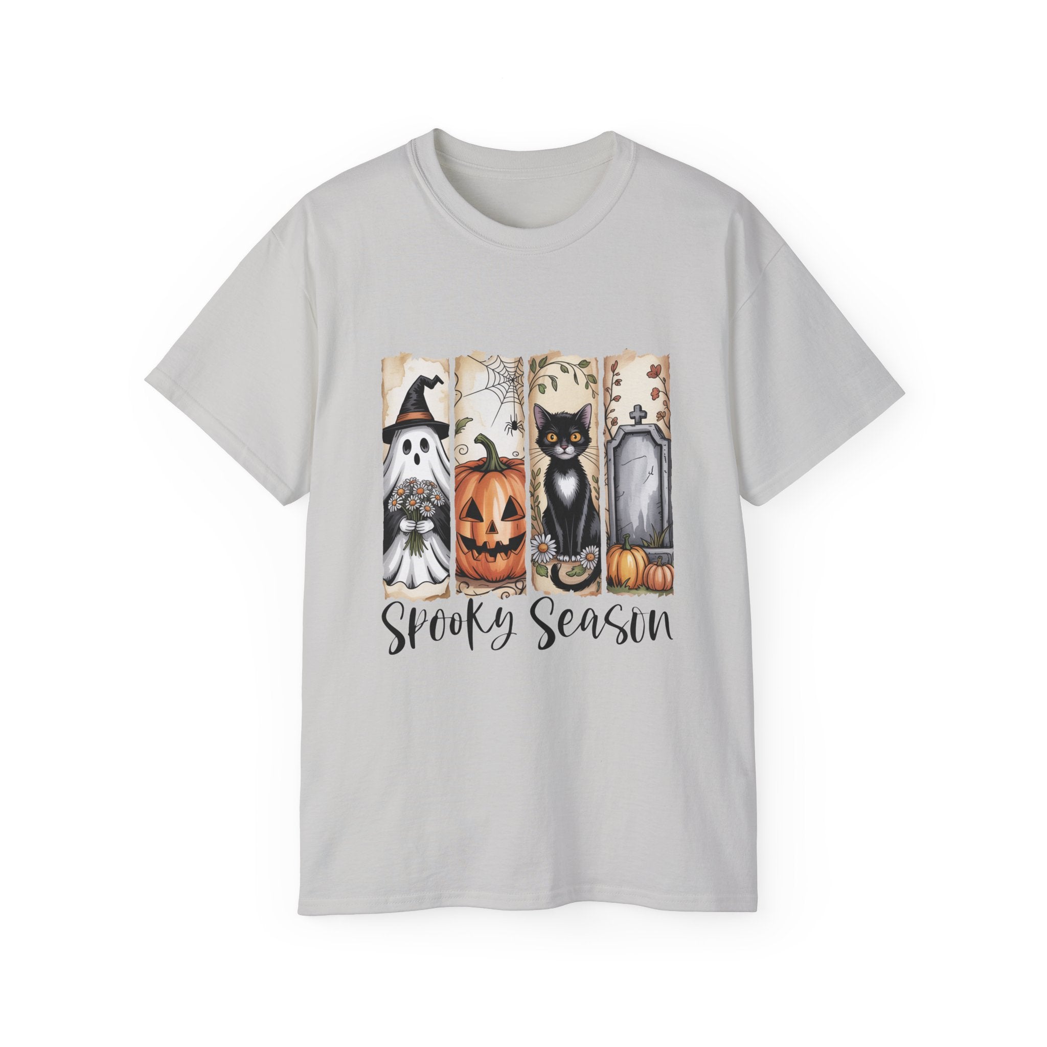 Unisex Spooky Season Tee - Inspirational Casual Wear, Christian T-Shirt, Motivational Gift, Faith-Based Apparel, Everyday Comfort - Gallory Hive