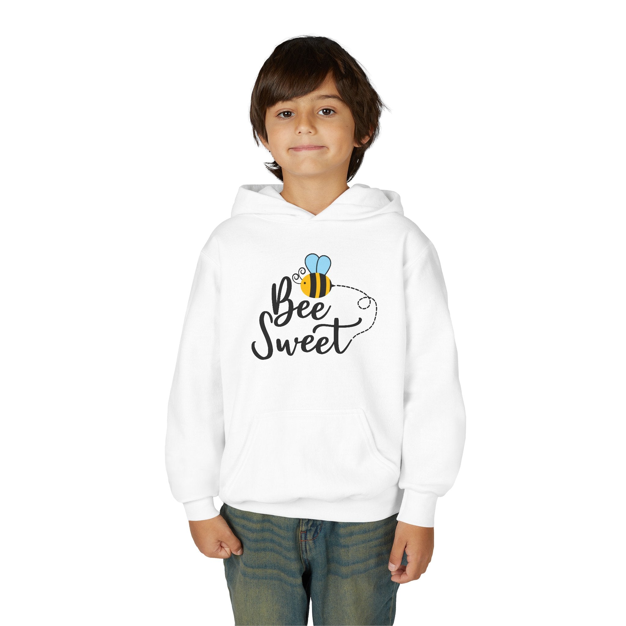 Bee Sweet Unisex Kid's Hoodie – Punny Bee Design for Little Thinkers