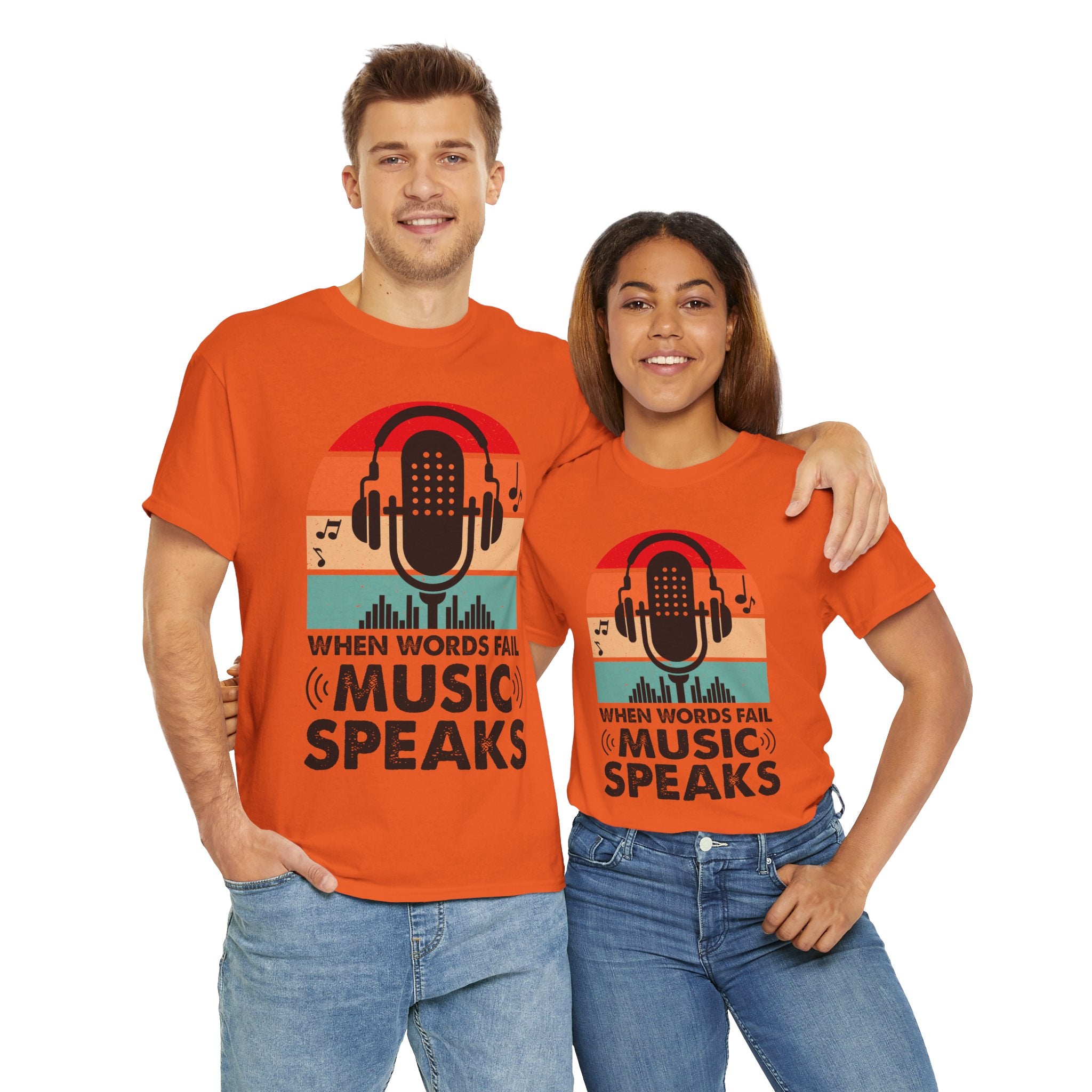 Vintage Audio Tee – Music Lover Style