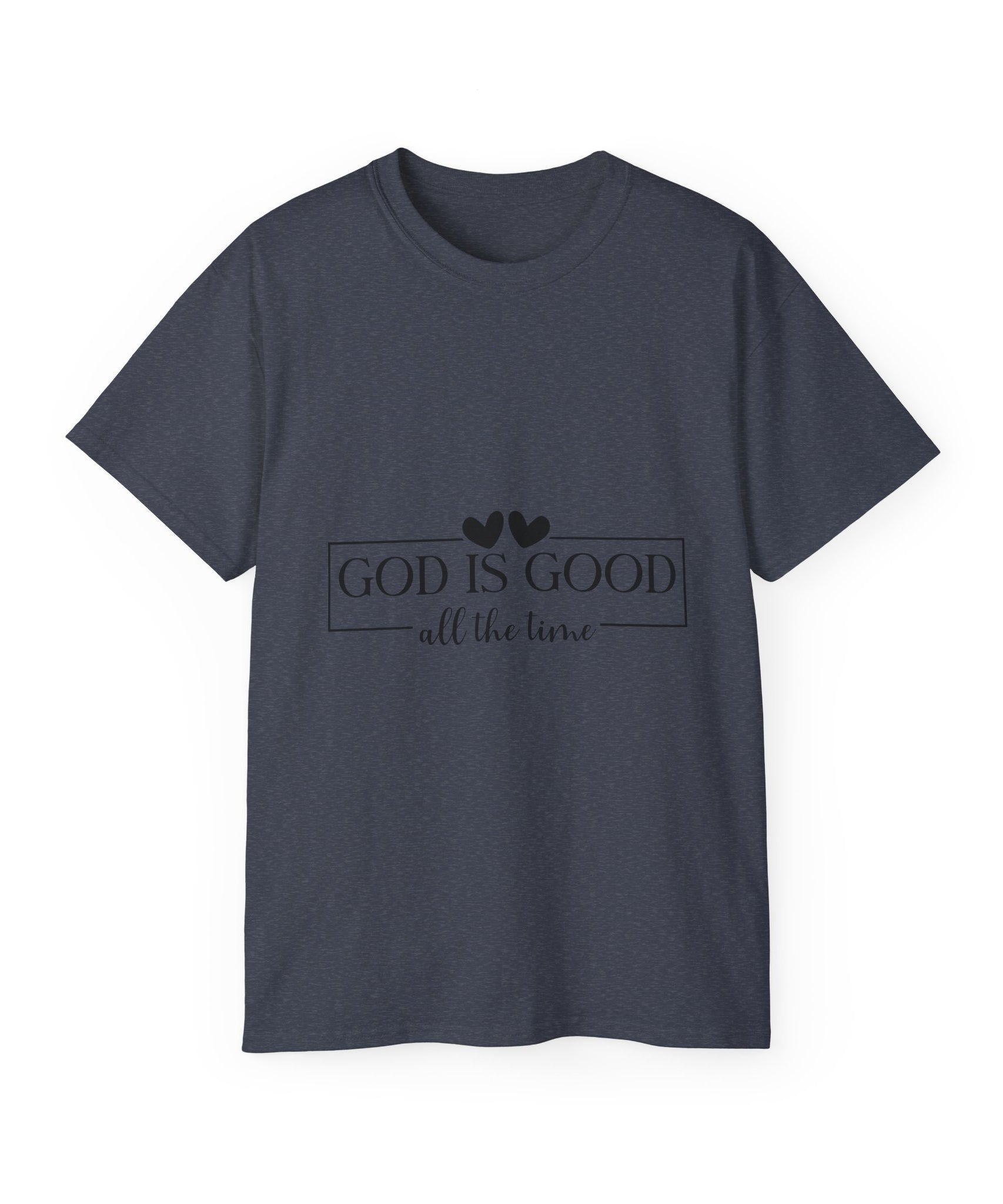 Unisex God is good all the time Tee - Inspirational Casual Wear, Christian T-Shirt, Motivational Gift, Faith-Based Apparel, Everyday Comfort - Gallory Hive