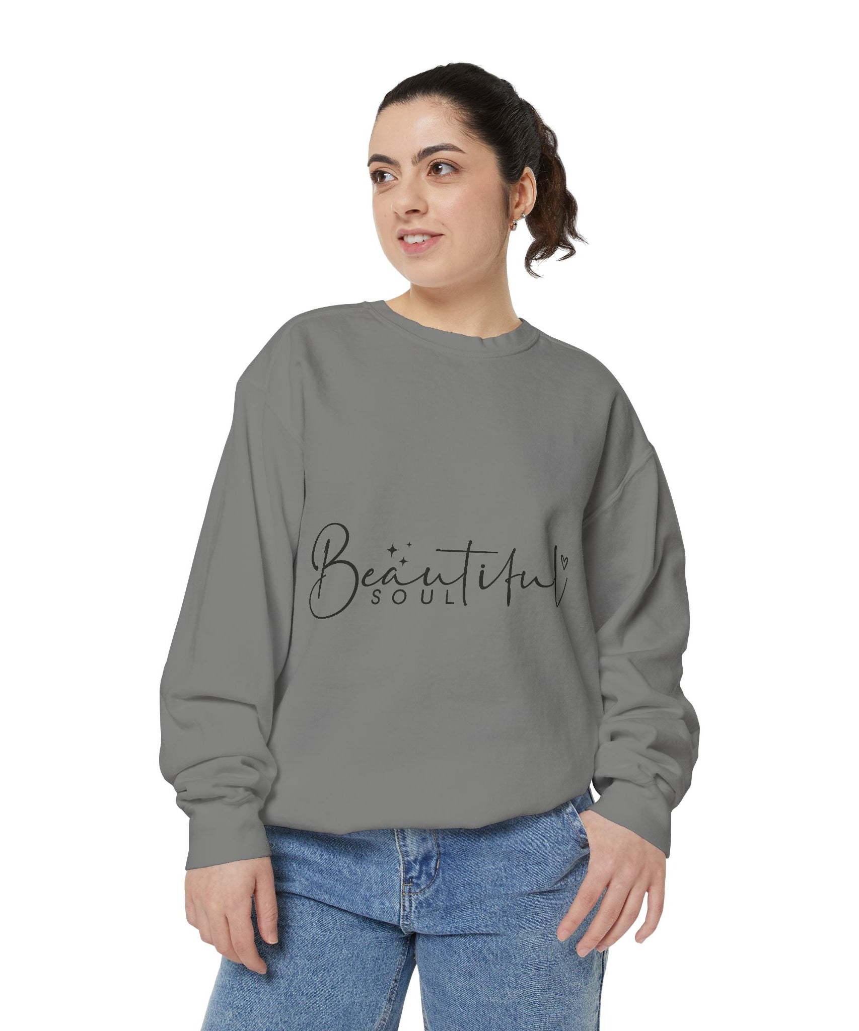 Beautiful Soul Printed Sweatshirt