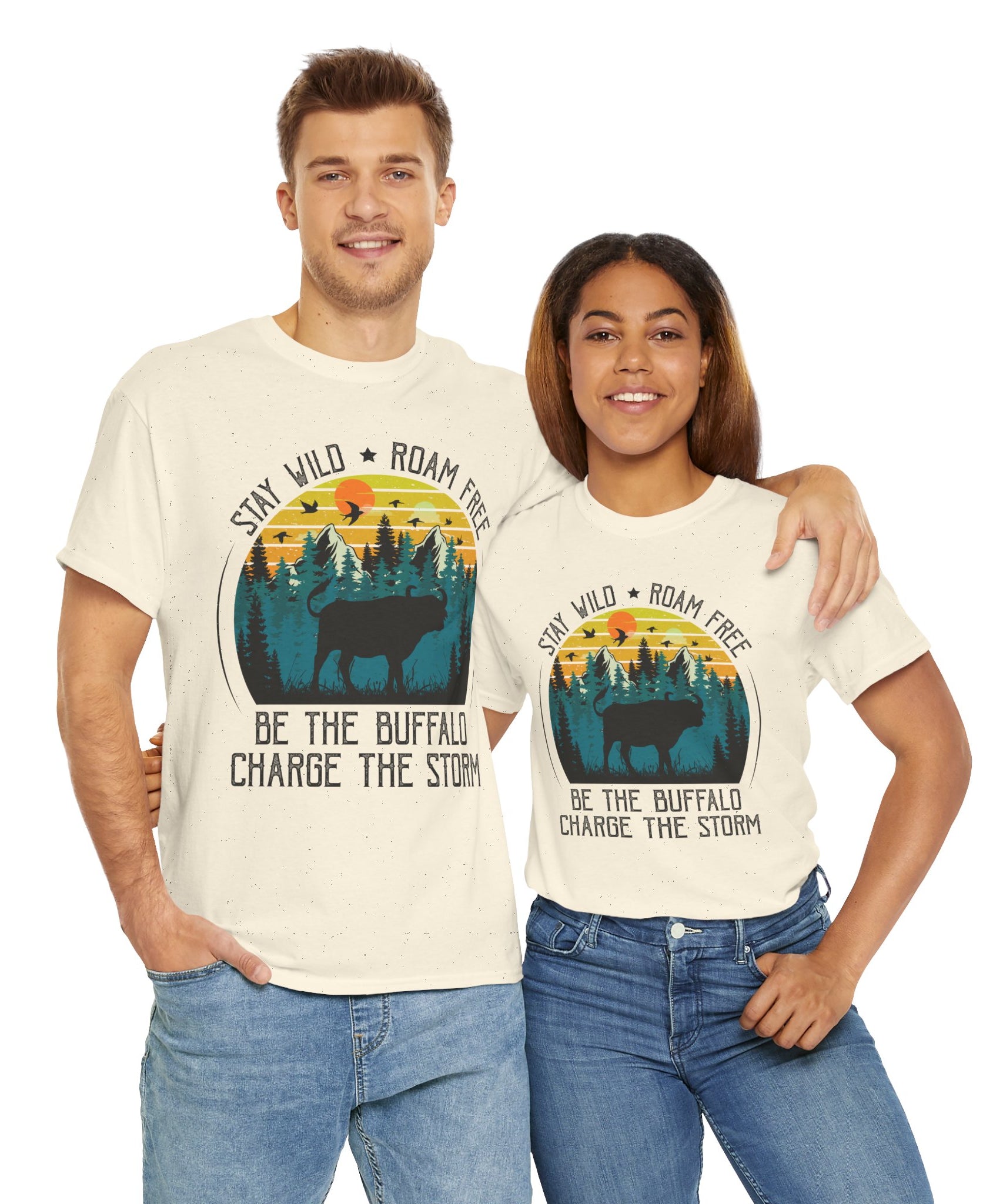 Wild Buffalo Mountain Graphic Tee