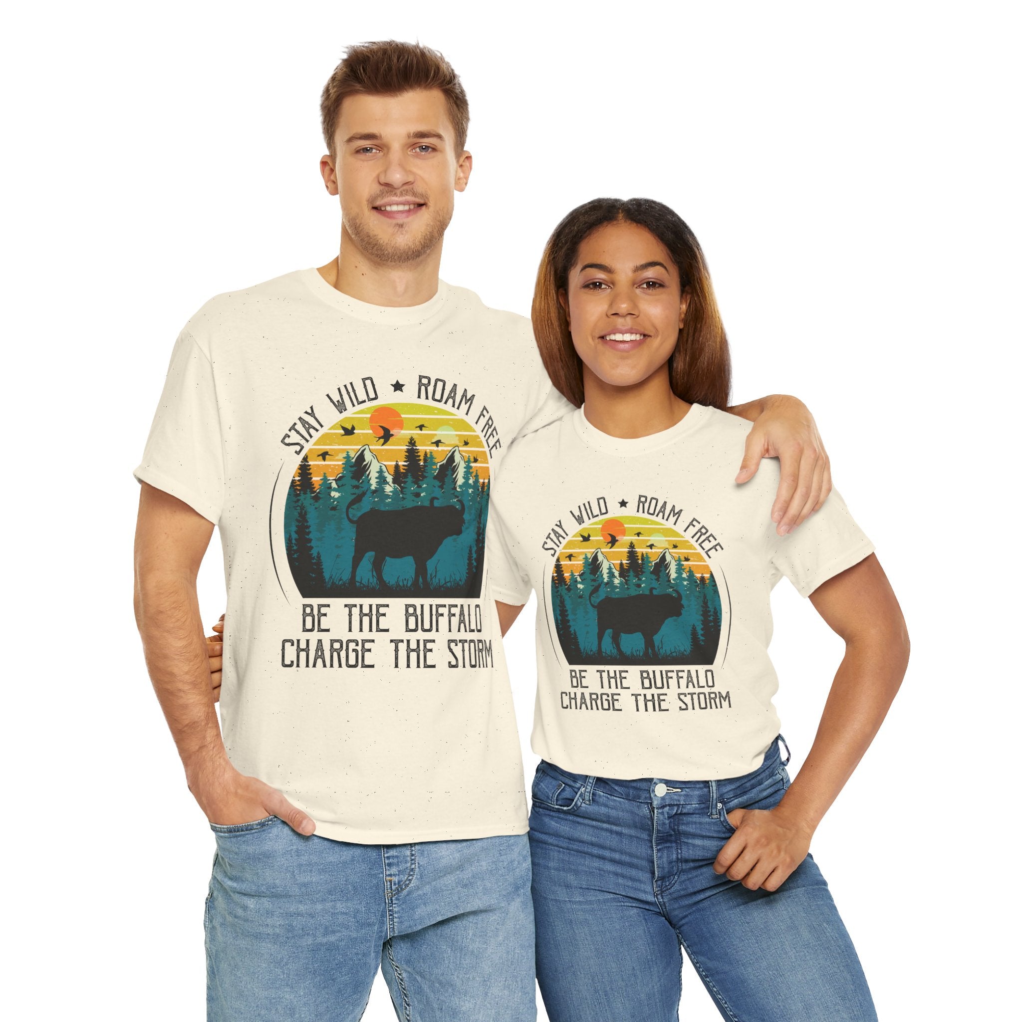 Wild Buffalo Mountain Graphic Tee