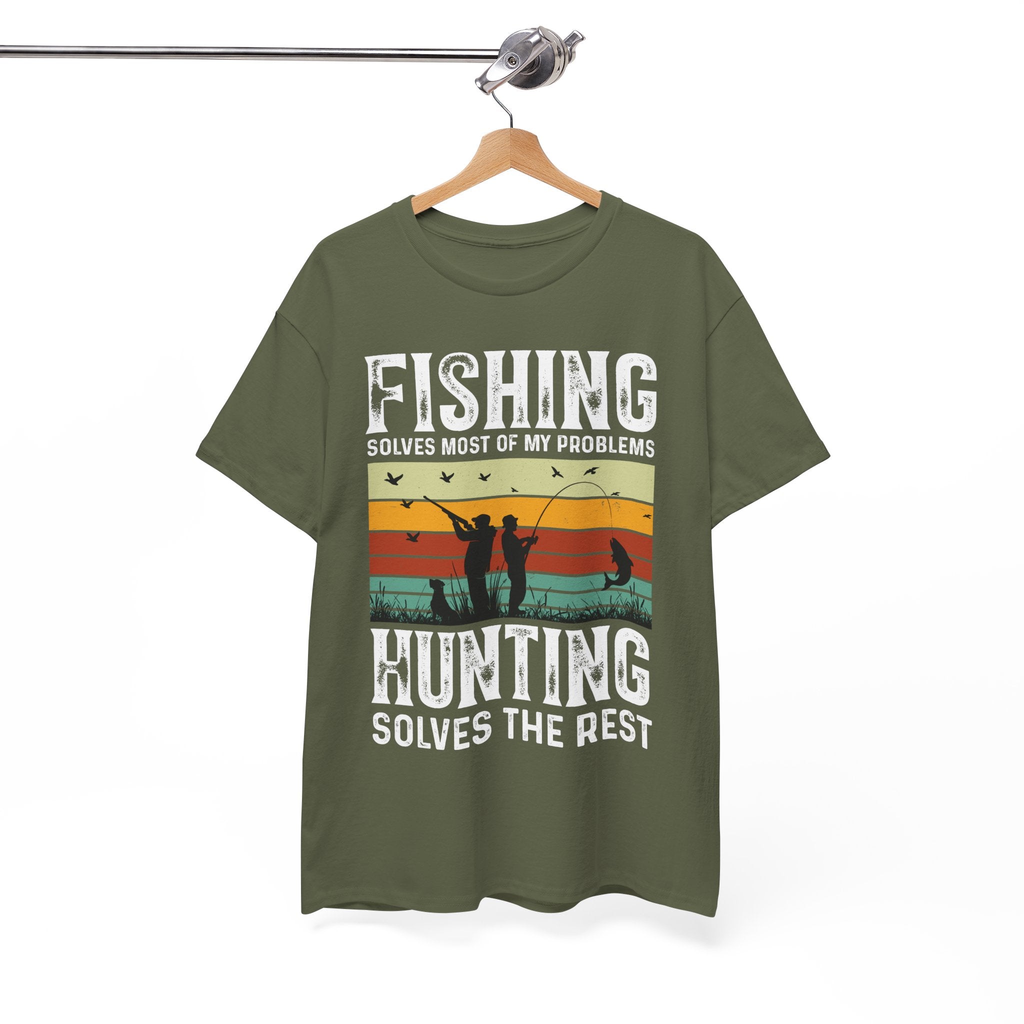Funny Hunt and Fish Shirt for Men | Gallory Hive