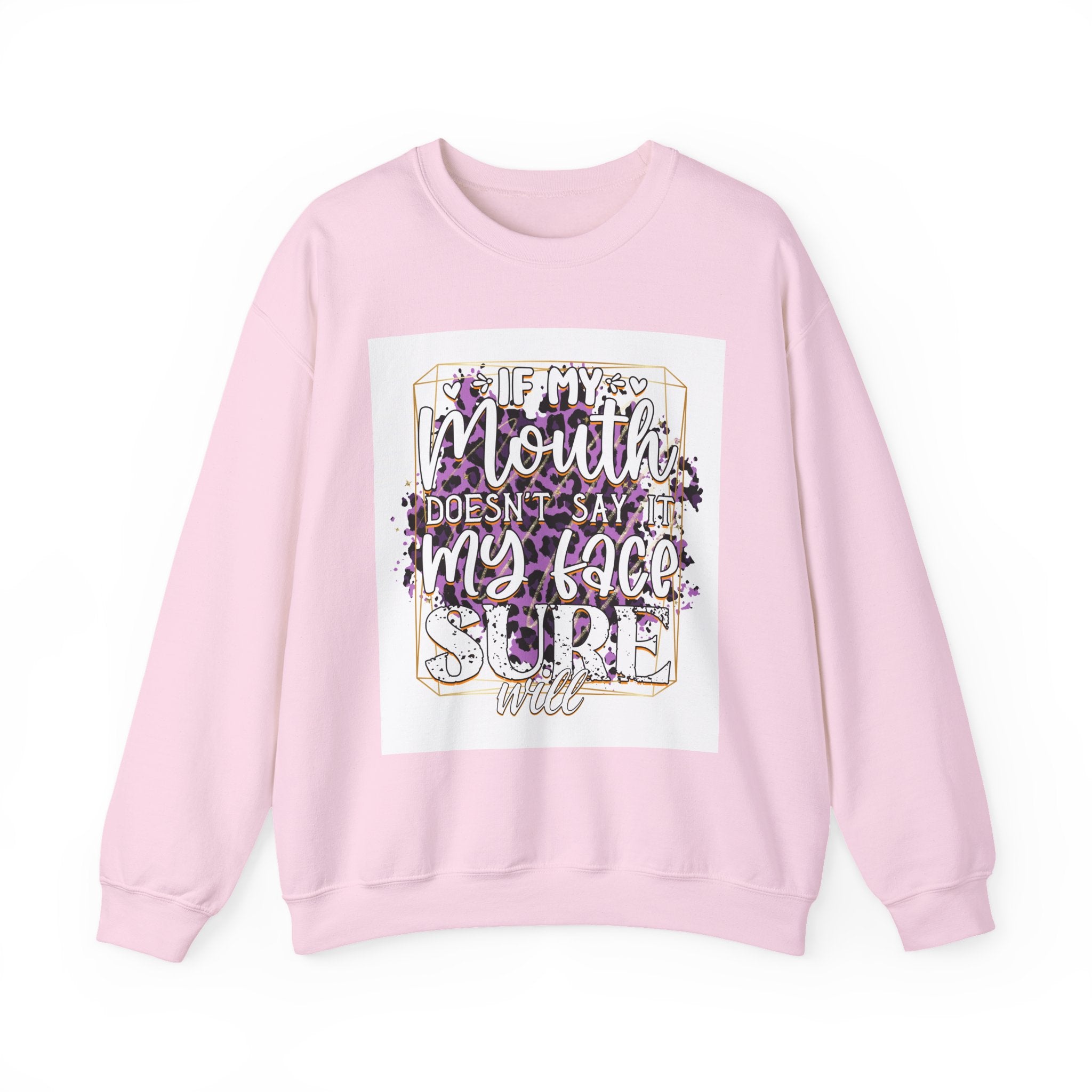 Expressive Crewneck Sweatshirt - Casual Humor Apparel, Gift for Friends, Family