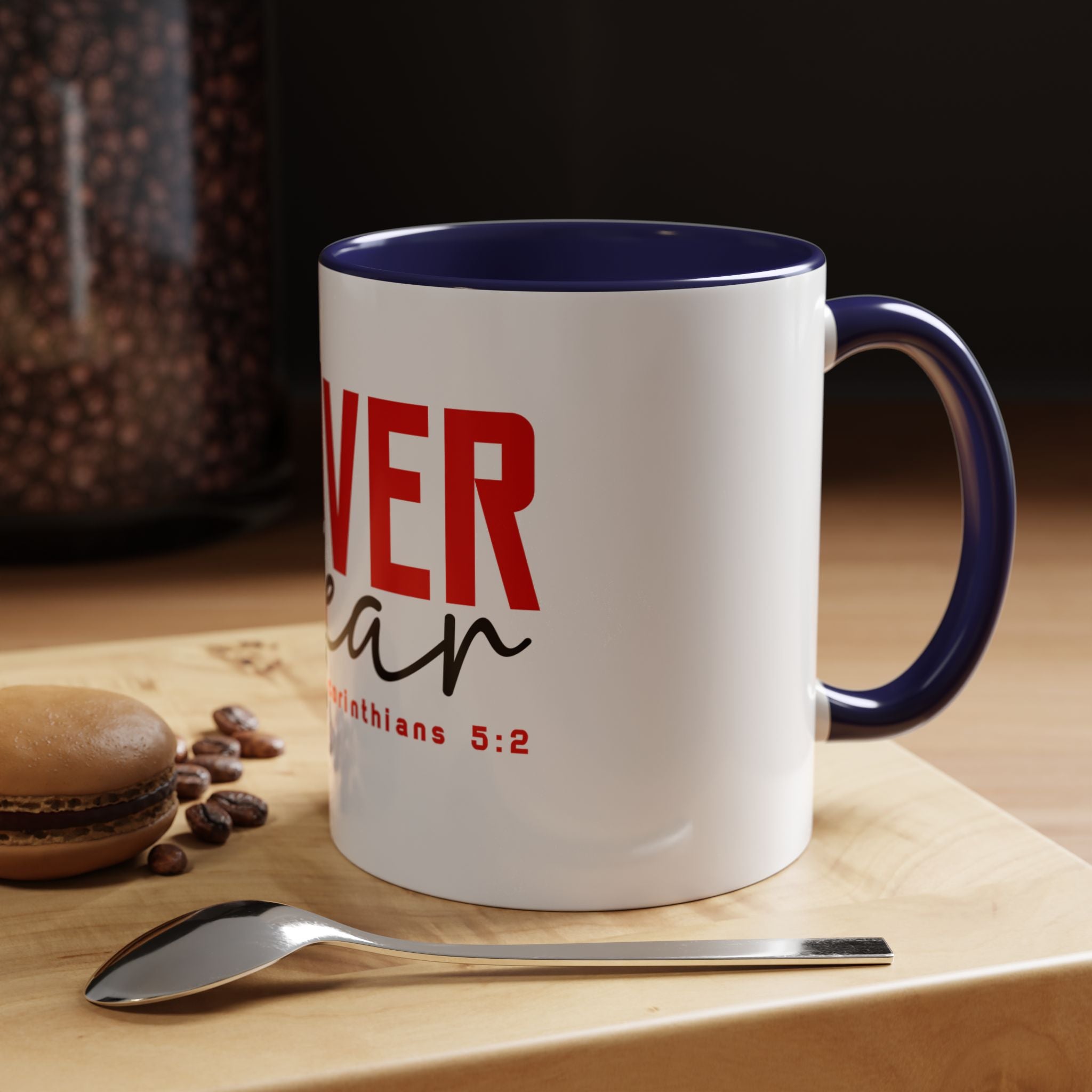 Faith Scripture Accent Coffee Mug | Gallory Hive