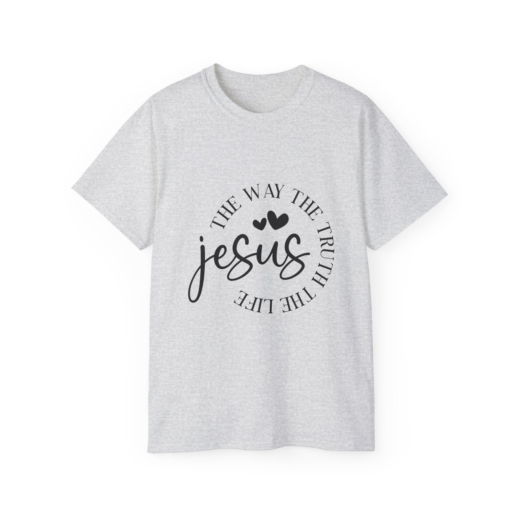 Unisex The way the Truth Tee - Inspirational Casual Wear, Christian T-Shirt, Motivational Gift, Faith-Based Apparel, Everyday Comfort