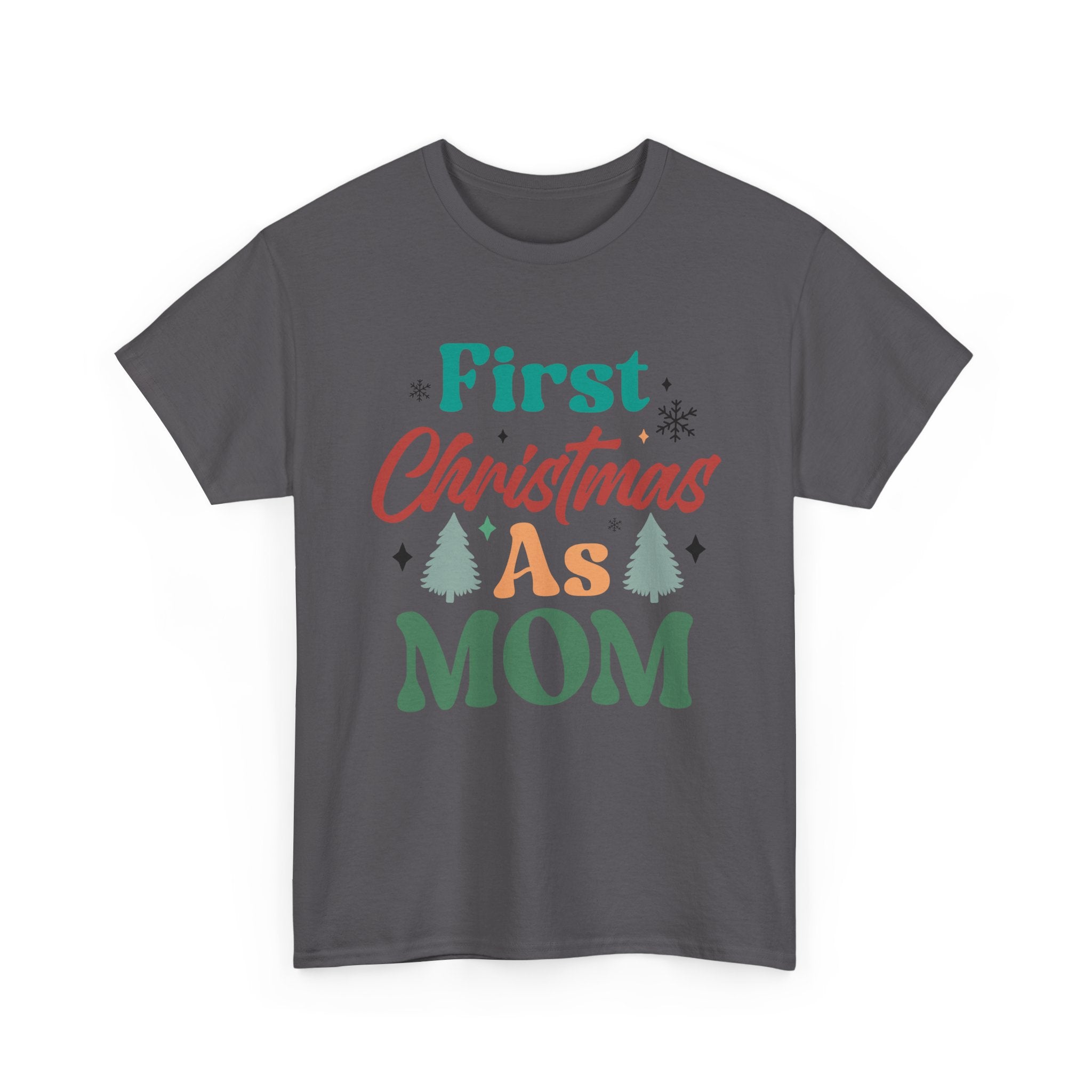 First Christmas as Mom T-Shirt | Gallory Hive