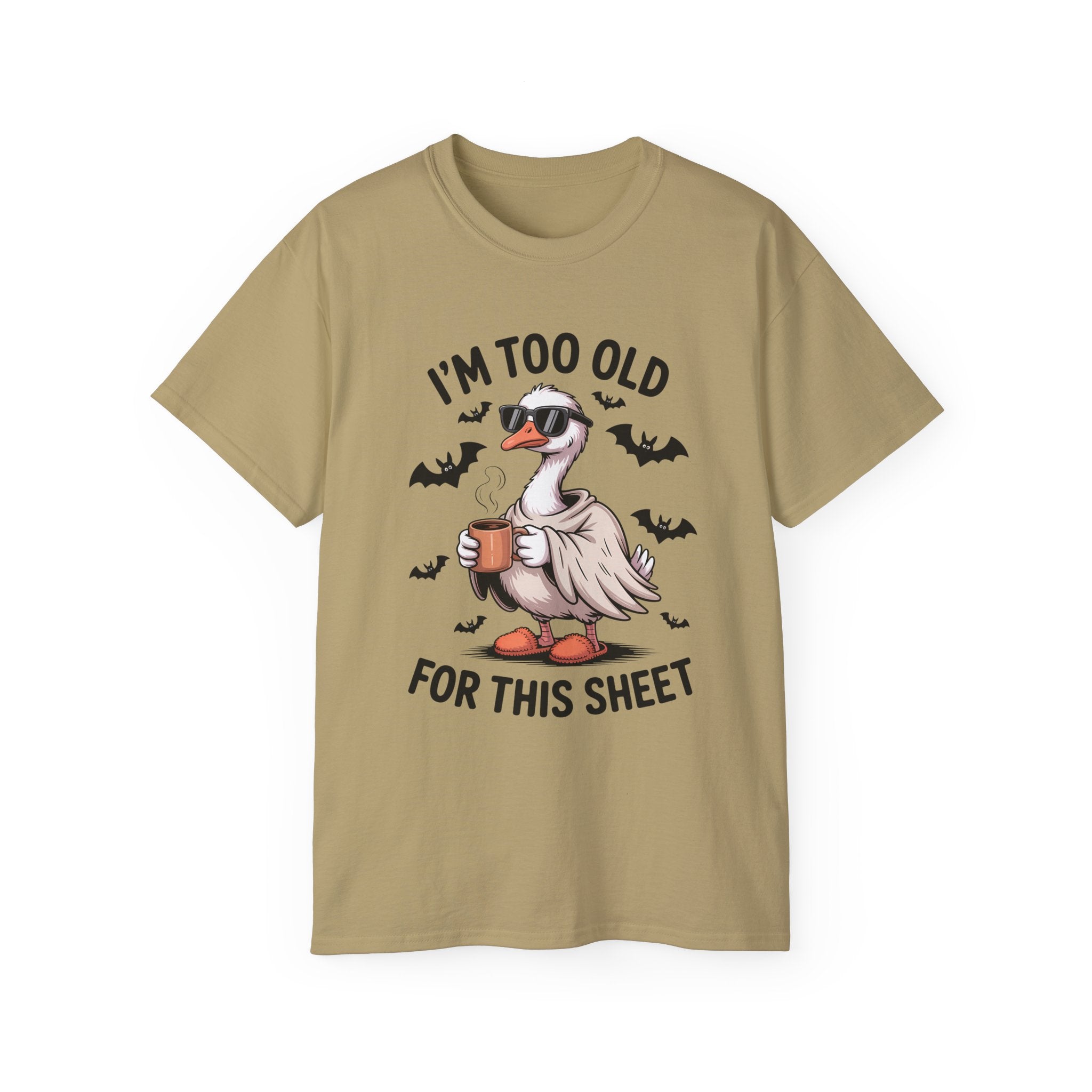 Funny Goose T-Shirt - Halloween Sheet Pun Tee | Gallory Hive