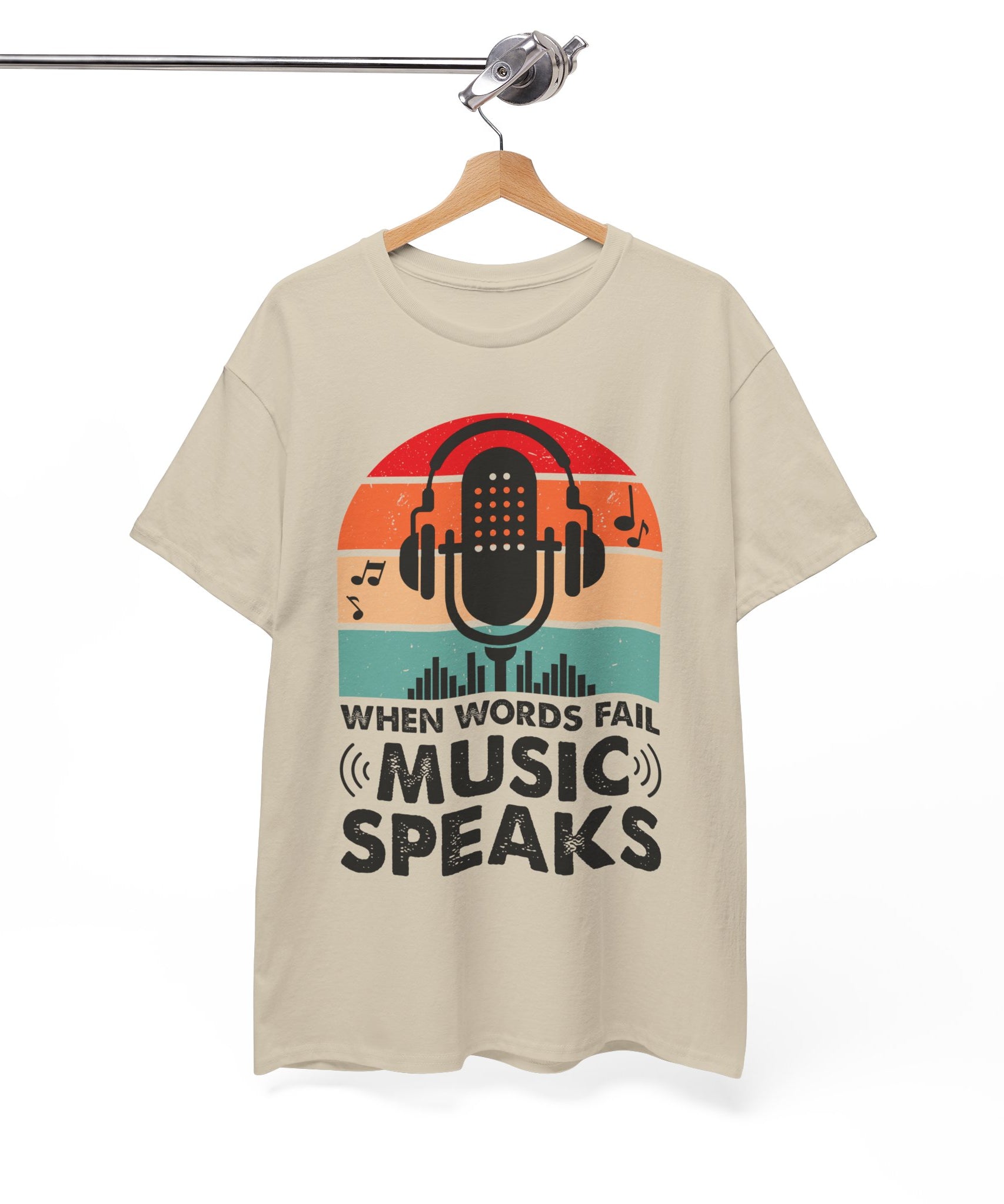 Vintage Audio Tee – Music Lover Style
