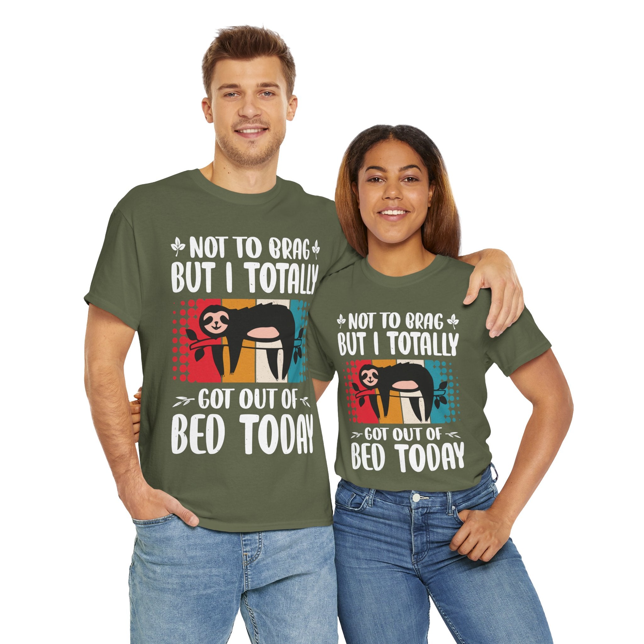 Vintage Got Out of Bed Sloth T-Shirt