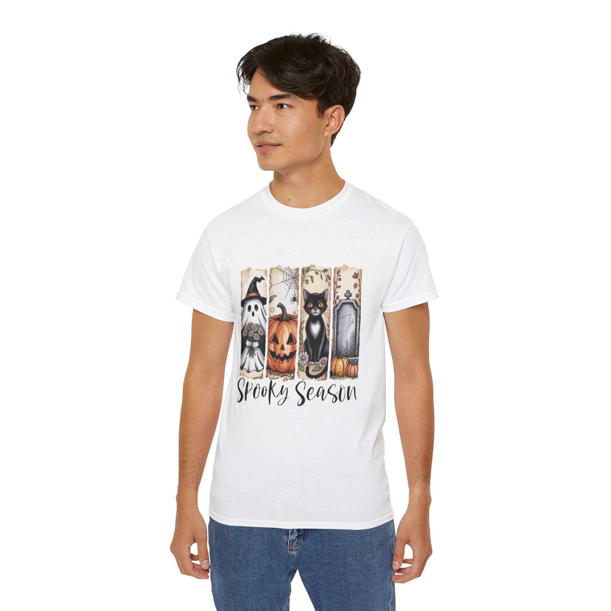 Unisex Spooky Season Tee - Inspirational Casual Wear, Christian T-Shirt, Motivational Gift, Faith-Based Apparel, Everyday Comfort