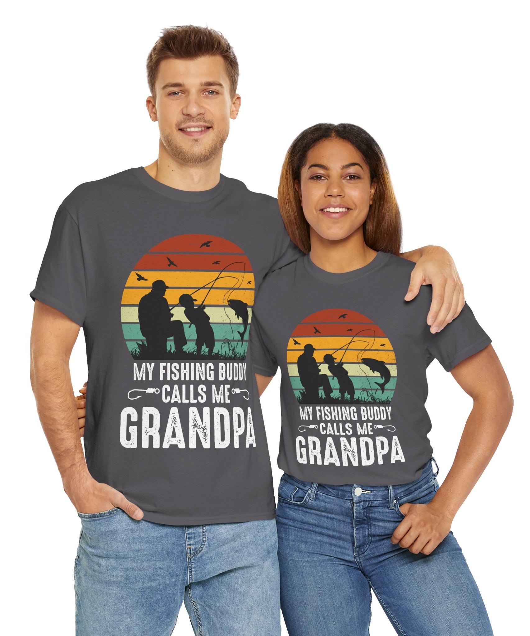 Family Fishing Day Graphic Tee