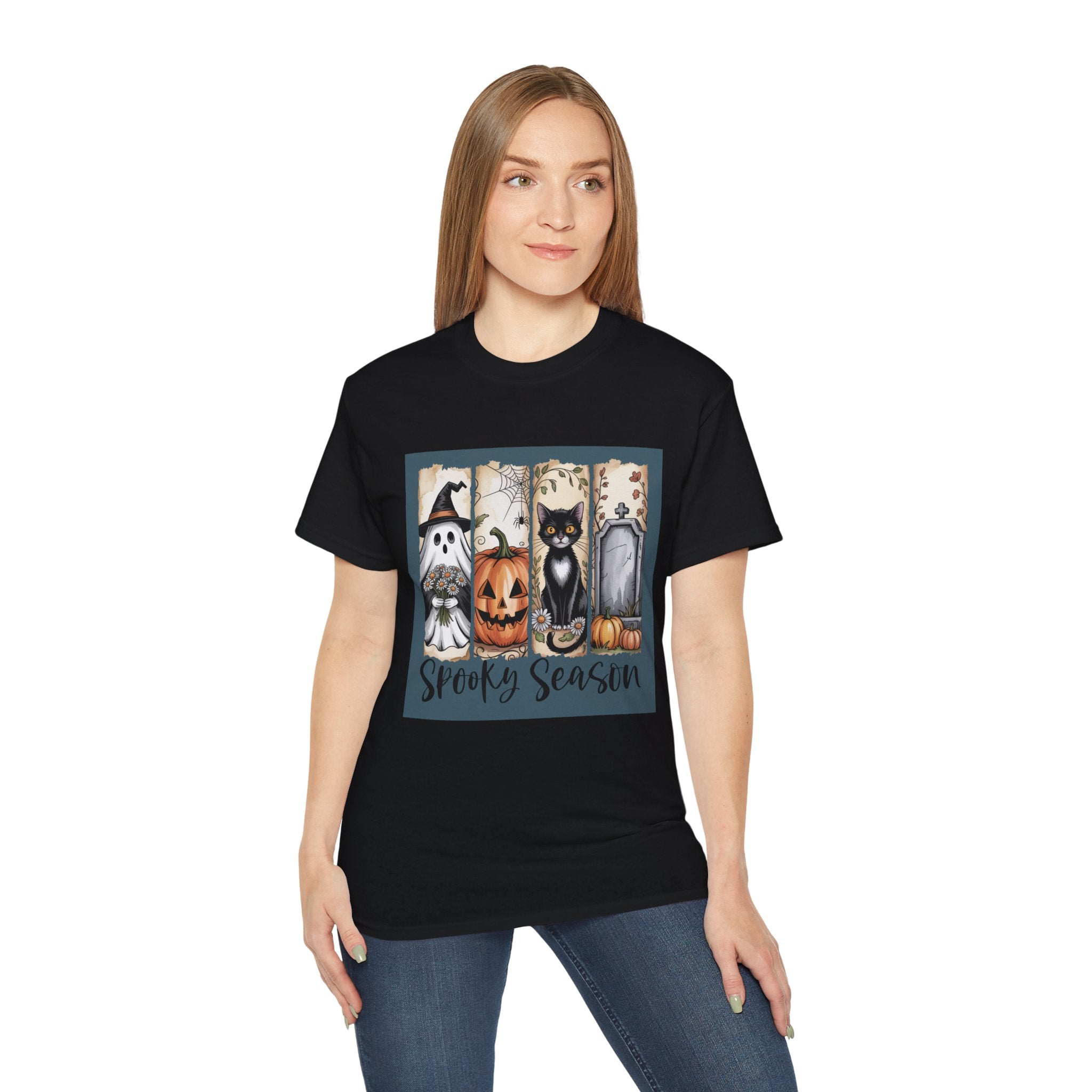 Unisex Spooky Season Tee - Inspirational Casual Wear, Christian T-Shirt, Motivational Gift, Faith-Based Apparel, Everyday Comfort