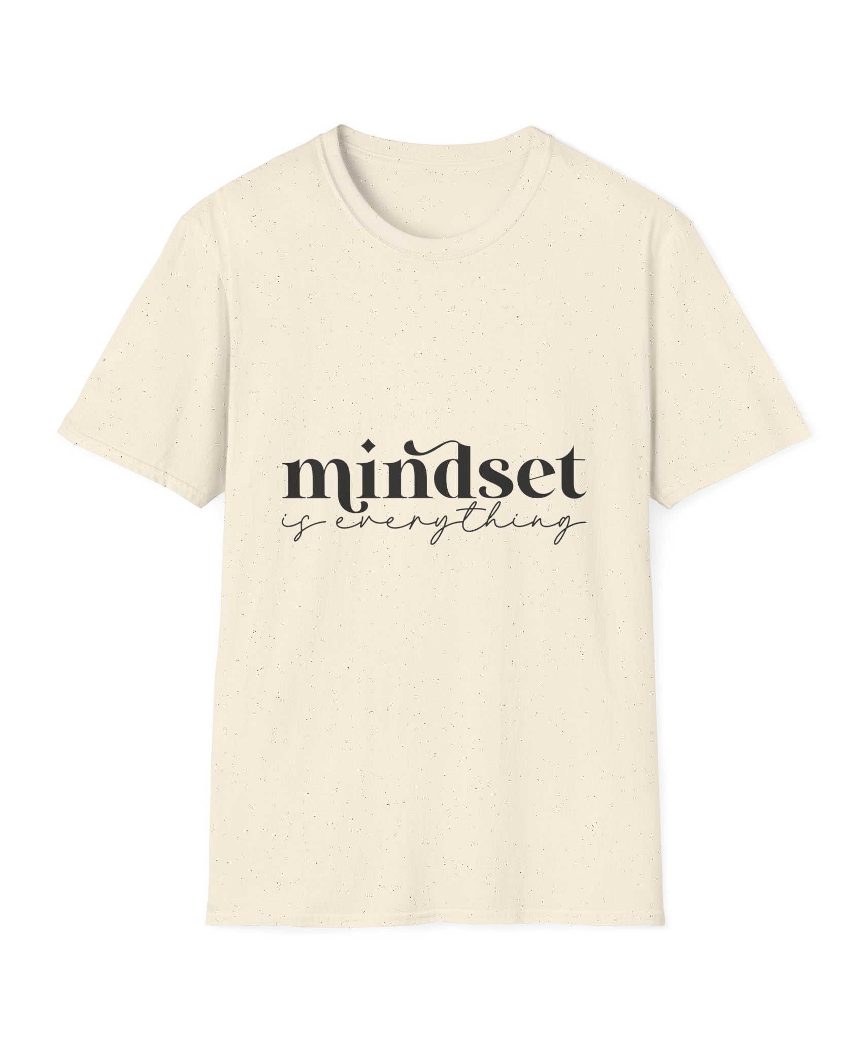 Unisex T-Shirt – "Mindset Is Everything" Motivational Quote Tee - Positive Affirmation Shirt for Friends, Inspirational Tee - Gallory Hive