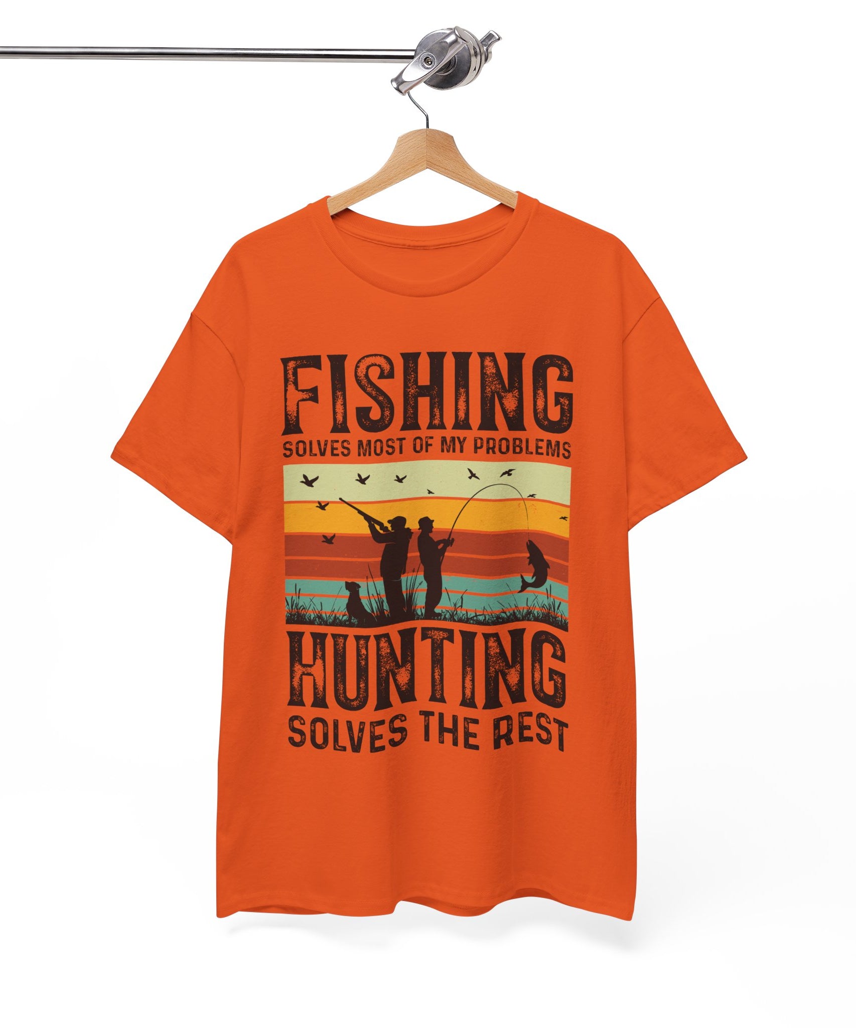 Funny Hunt and Fish Shirt for Men | Gallory Hive