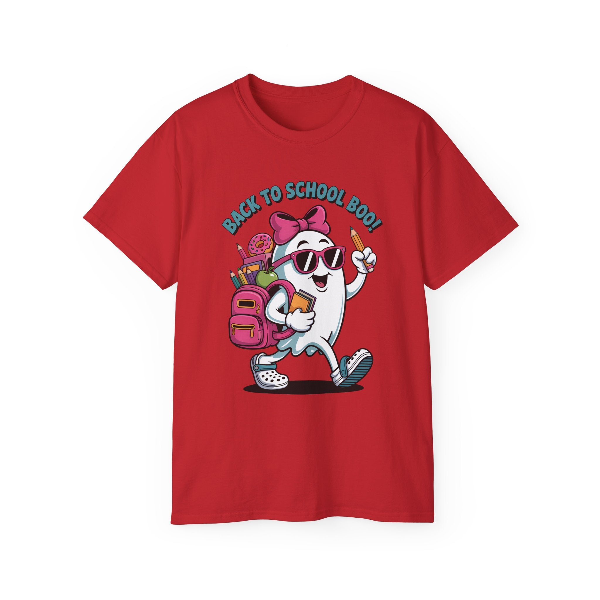 Back to School Boo! T-Shirt with Ghost