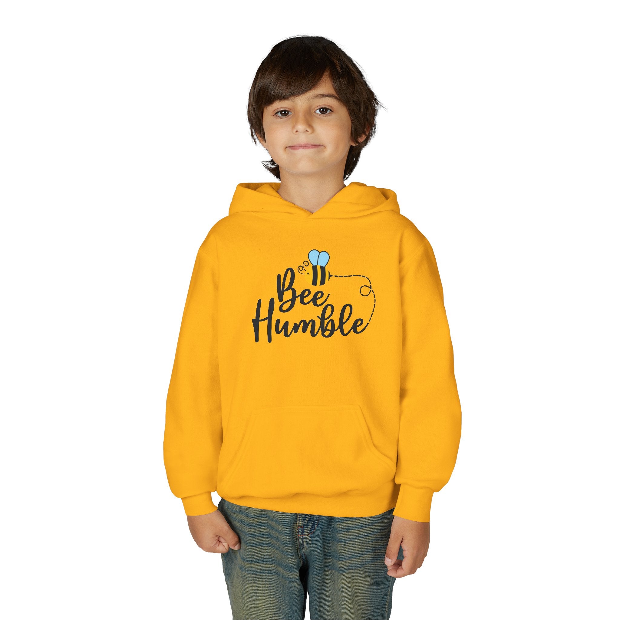 Bee Humble Unisex Kid's Hoodie – Smart Style with a Buzz