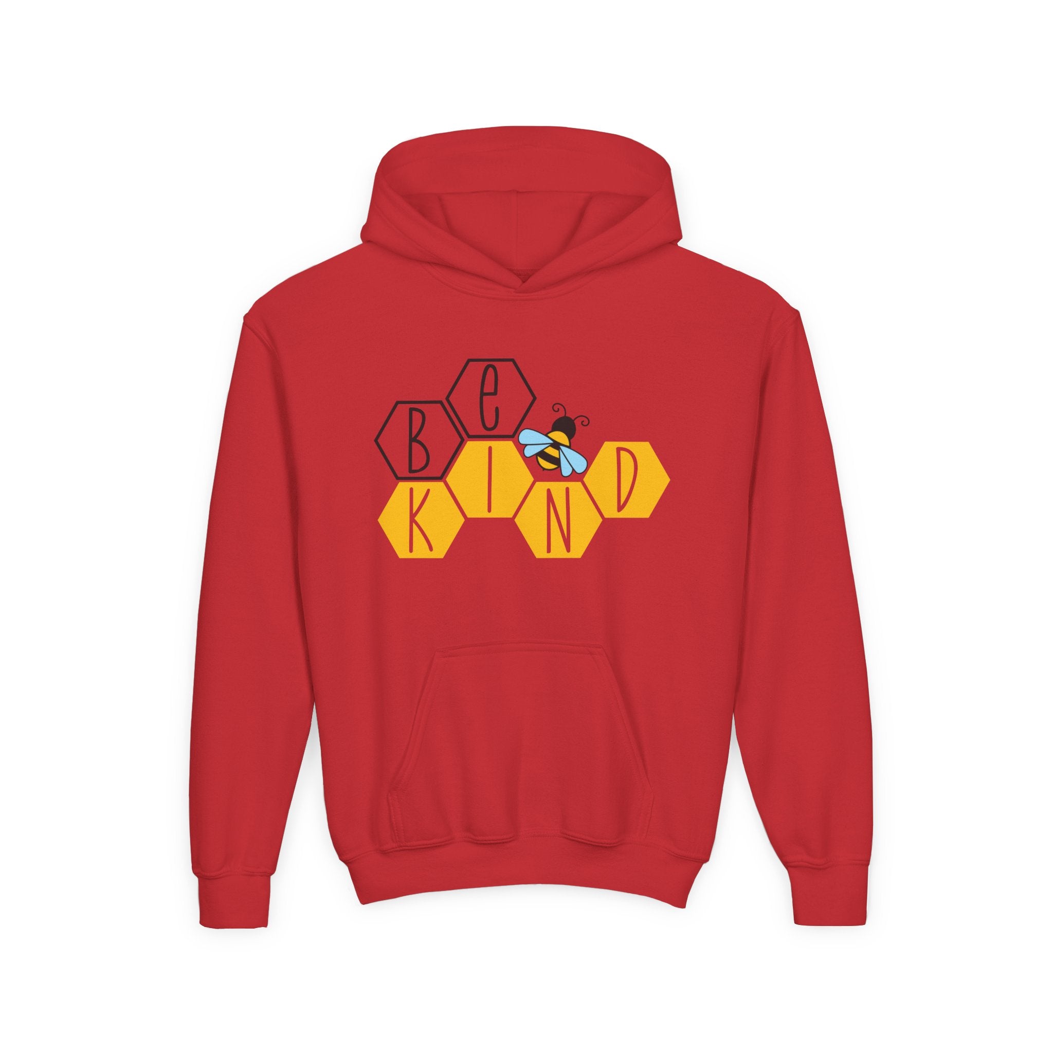 Bee Kind Unisex Kid's Hoodie – Cozy, Cute & Full of Heart