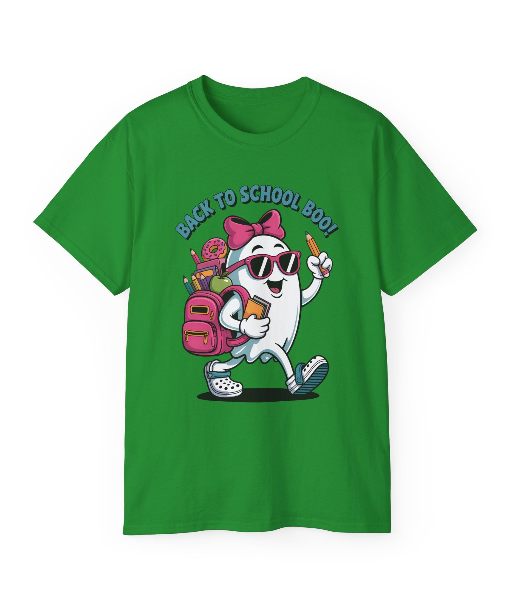 Back to School Boo! T-Shirt with Ghost