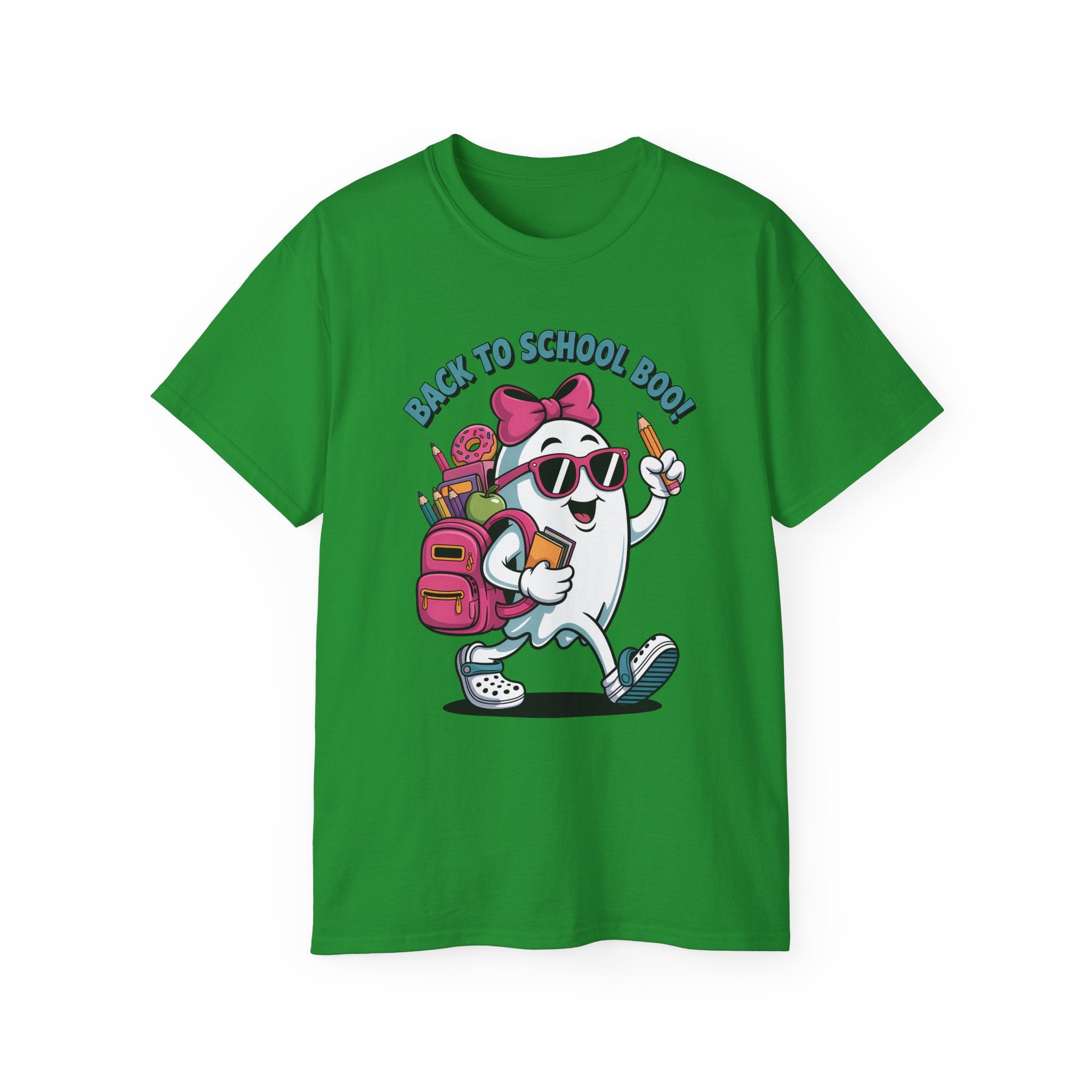 Back to School Boo! T-Shirt with Ghost