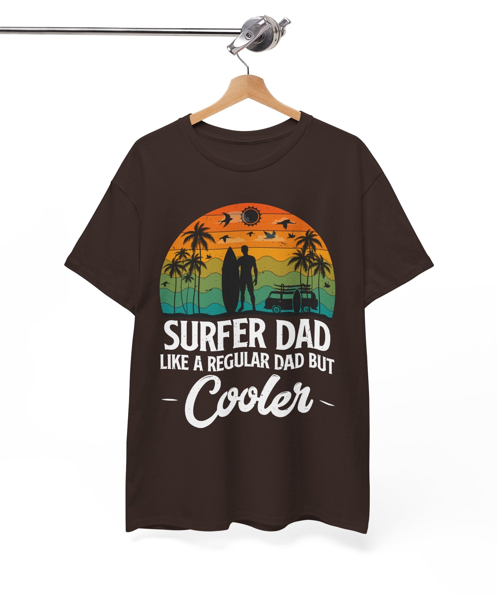 Vintage Surf Van & Palm Tree T-Shirt