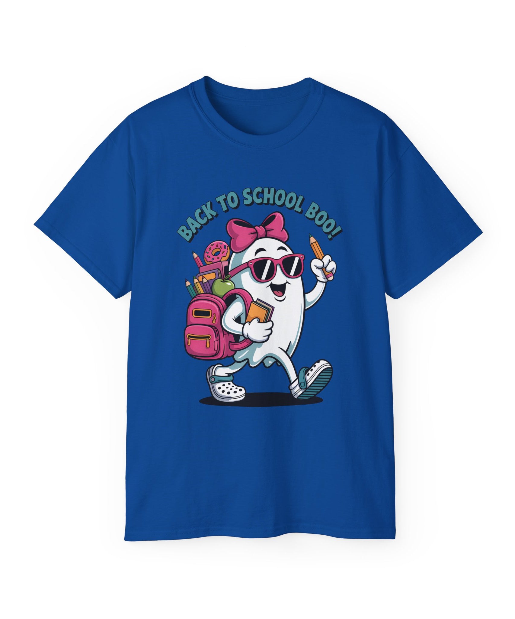 Back to School Boo! T-Shirt with Ghost
