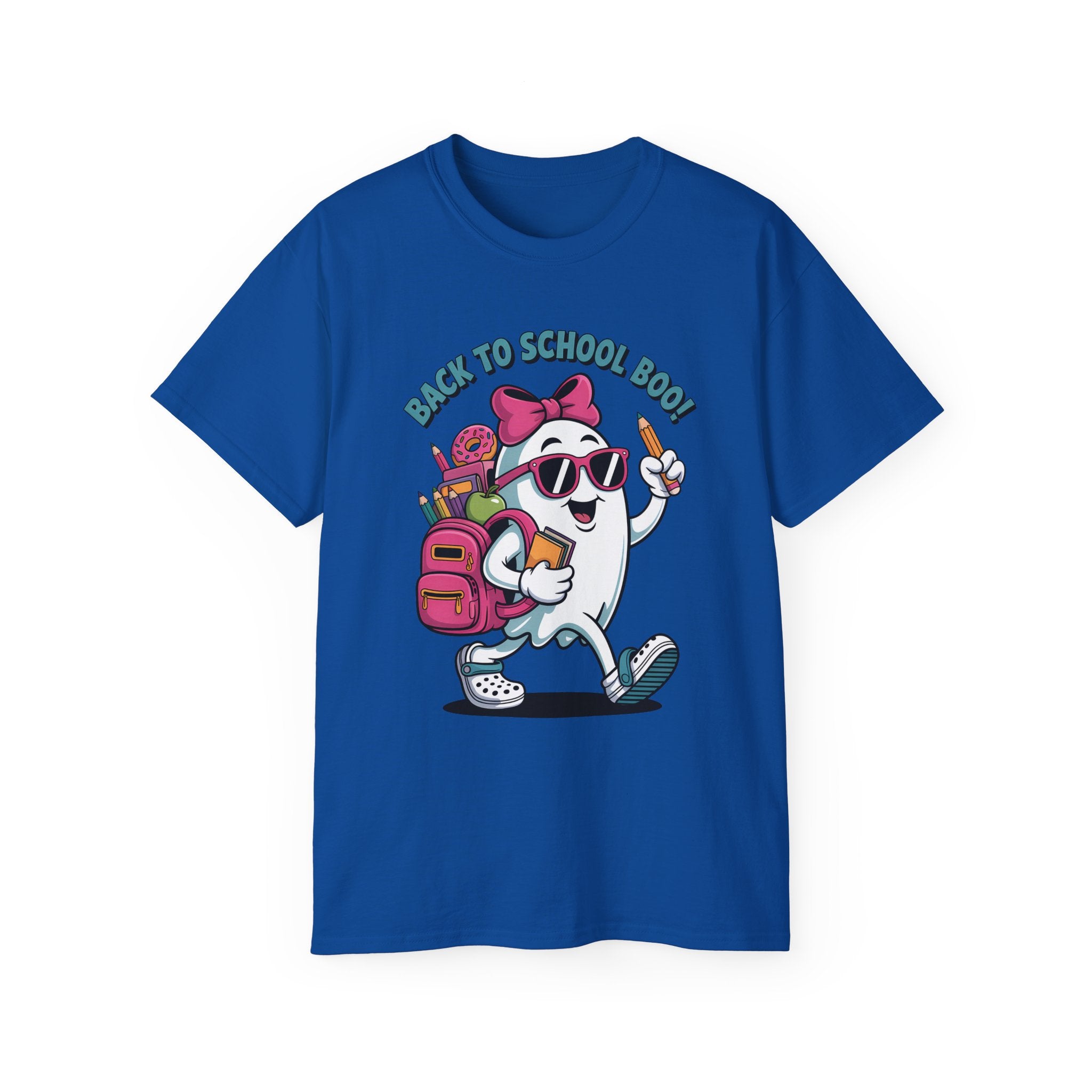 Back to School Boo! T-Shirt with Ghost