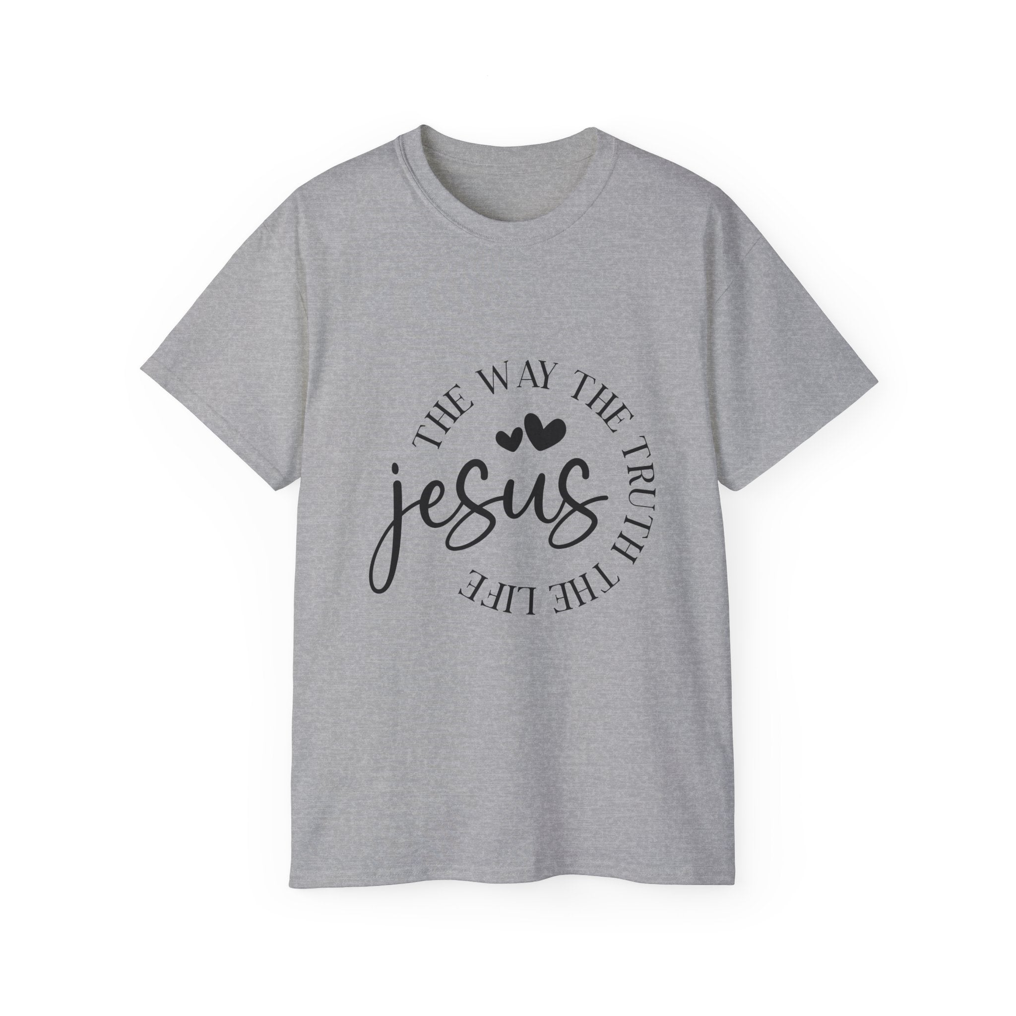 Unisex The way the Truth Tee - Inspirational Casual Wear, Christian T-Shirt, Motivational Gift, Faith-Based Apparel, Everyday Comfort - Gallory Hive
