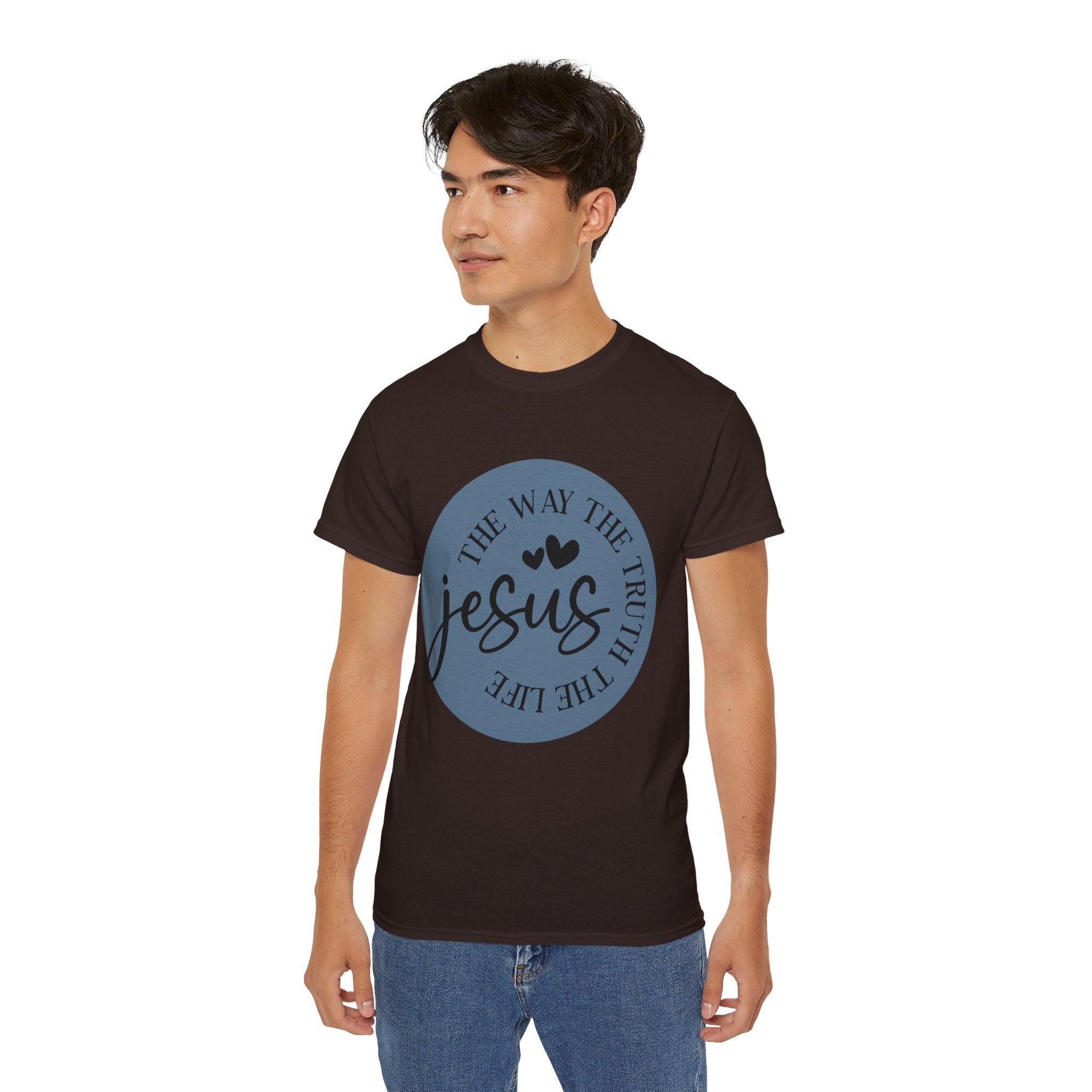 Unisex The way the Truth Tee - Inspirational Casual Wear, Christian T-Shirt, Motivational Gift, Faith-Based Apparel, Everyday Comfort