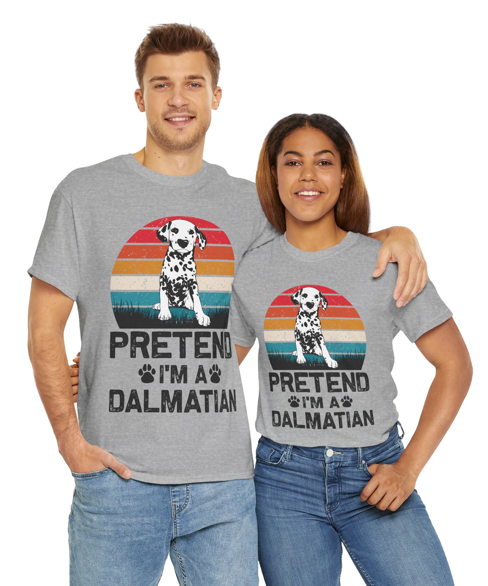 Funny Dalmatian T-Shirt - Vintage Style Tee