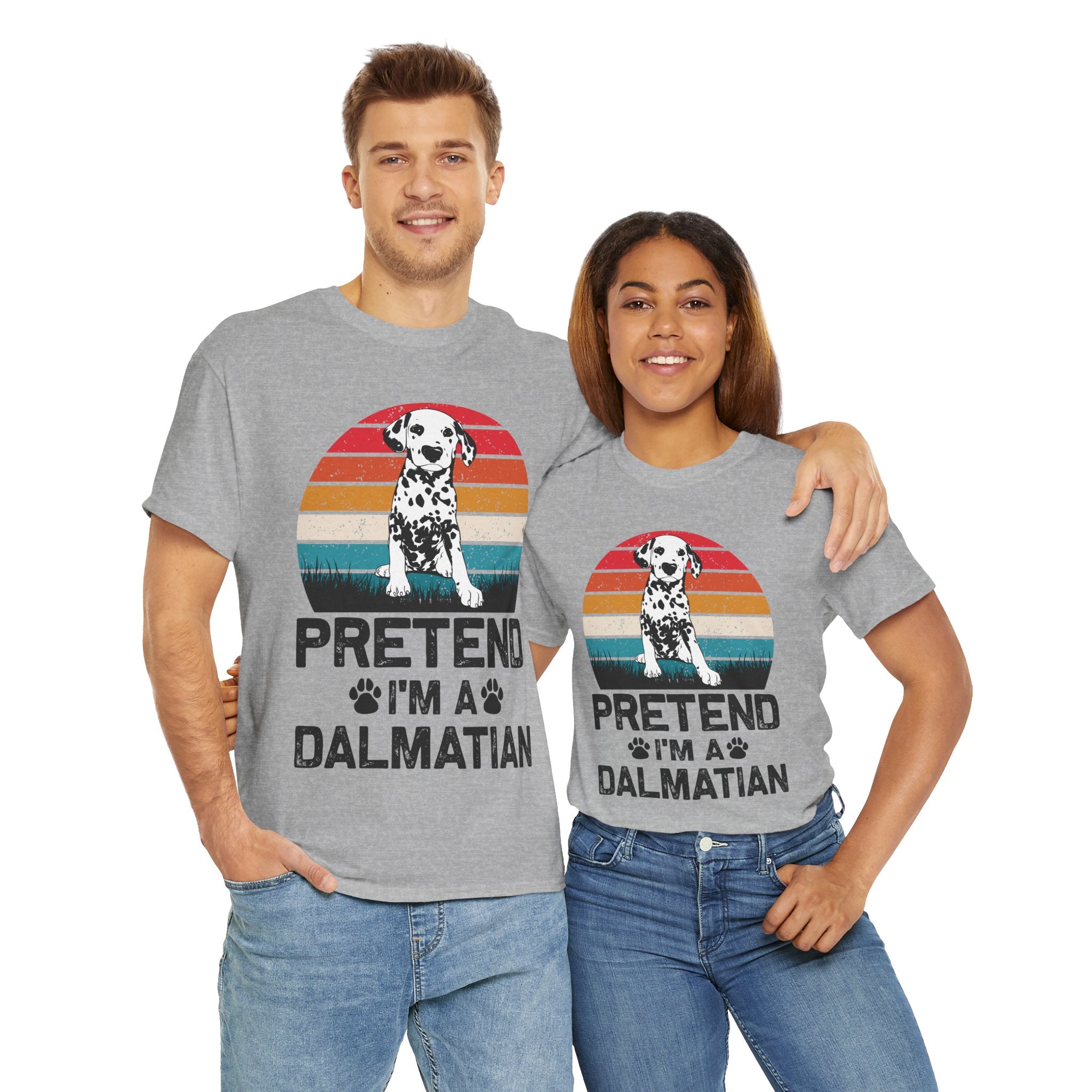 Funny Dalmatian T-Shirt - Vintage Style Tee