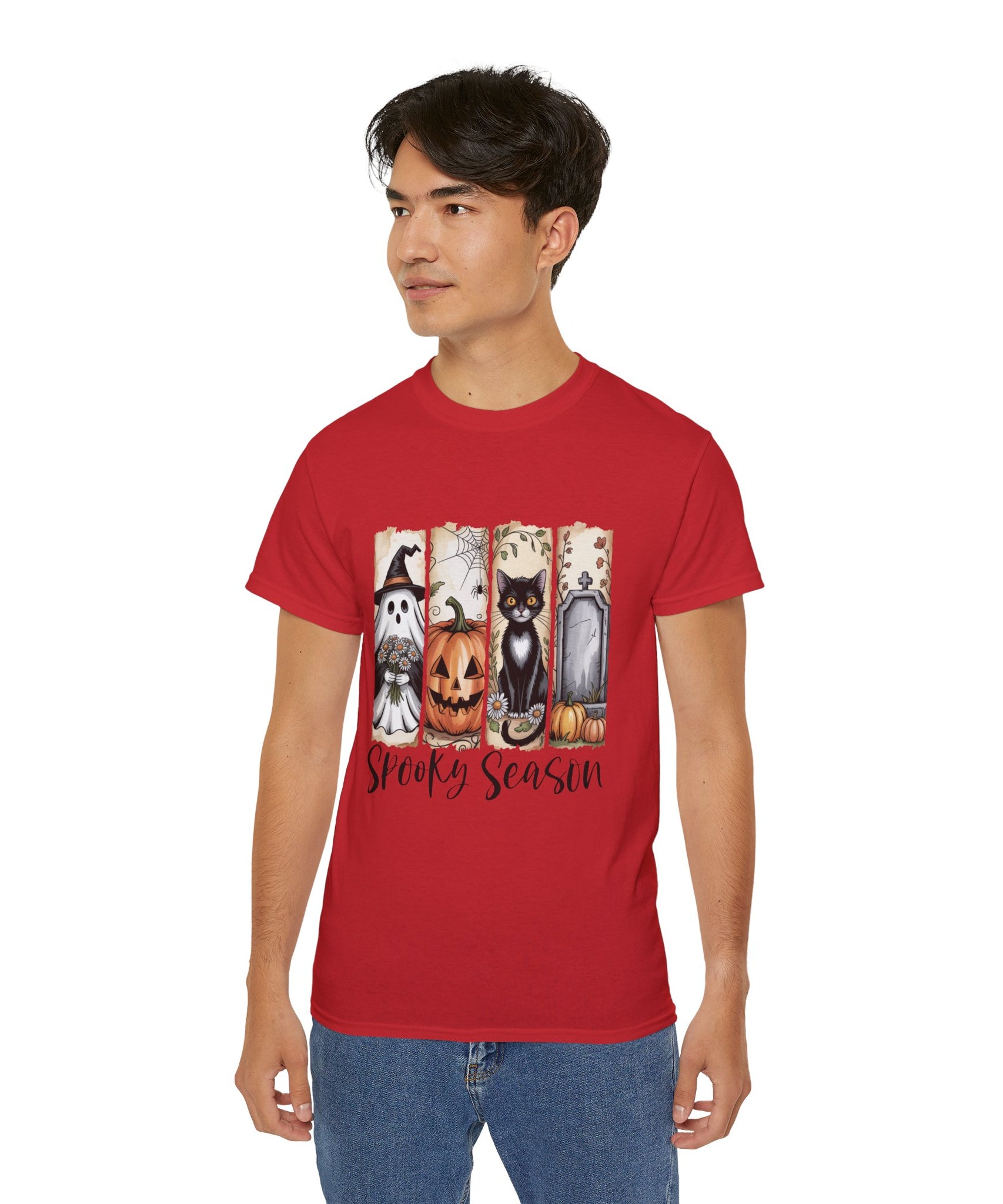 Unisex Spooky Season Tee - Inspirational Casual Wear, Christian T-Shirt, Motivational Gift, Faith-Based Apparel, Everyday Comfort - Gallory Hive