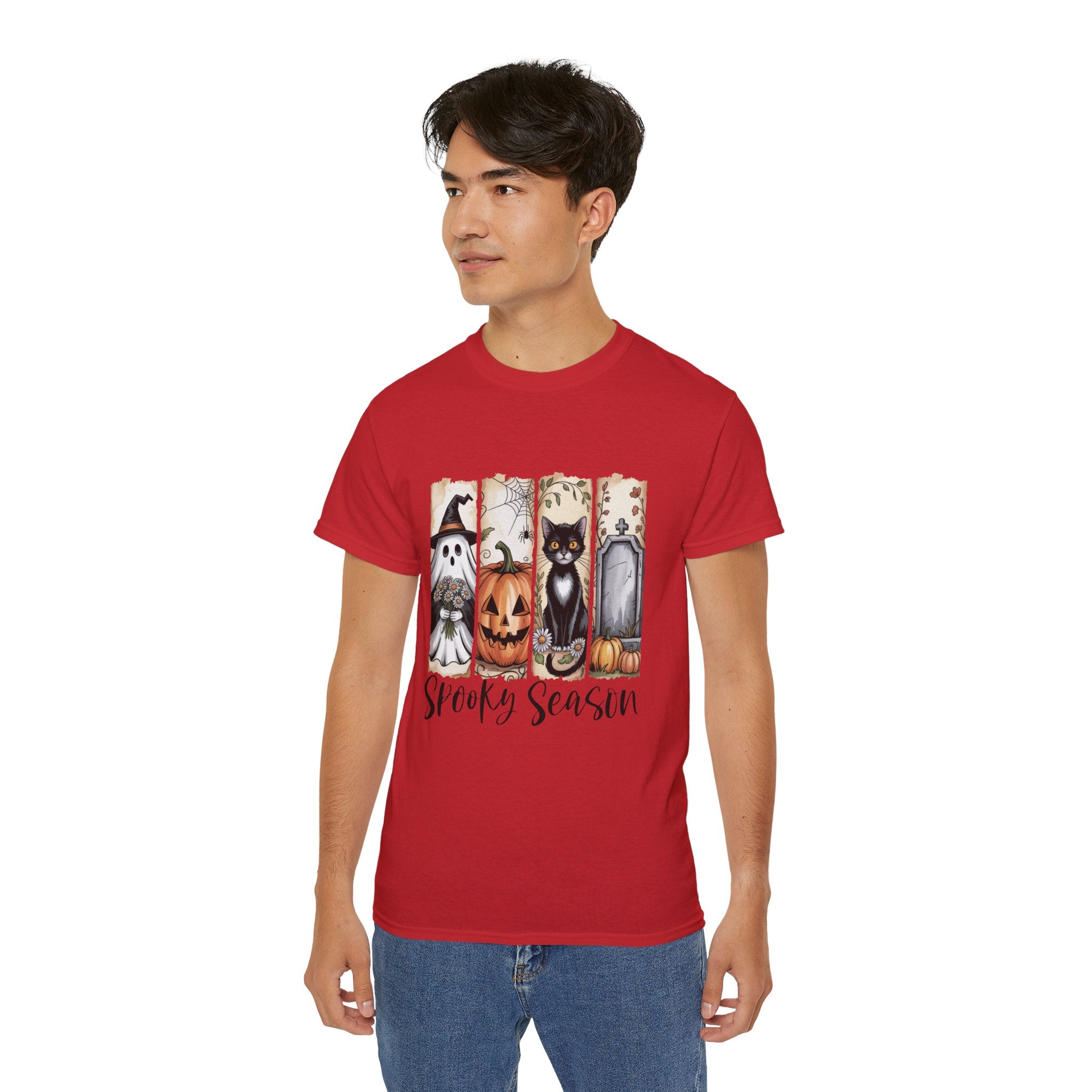 Unisex Spooky Season Tee - Inspirational Casual Wear, Christian T-Shirt, Motivational Gift, Faith-Based Apparel, Everyday Comfort - Gallory Hive