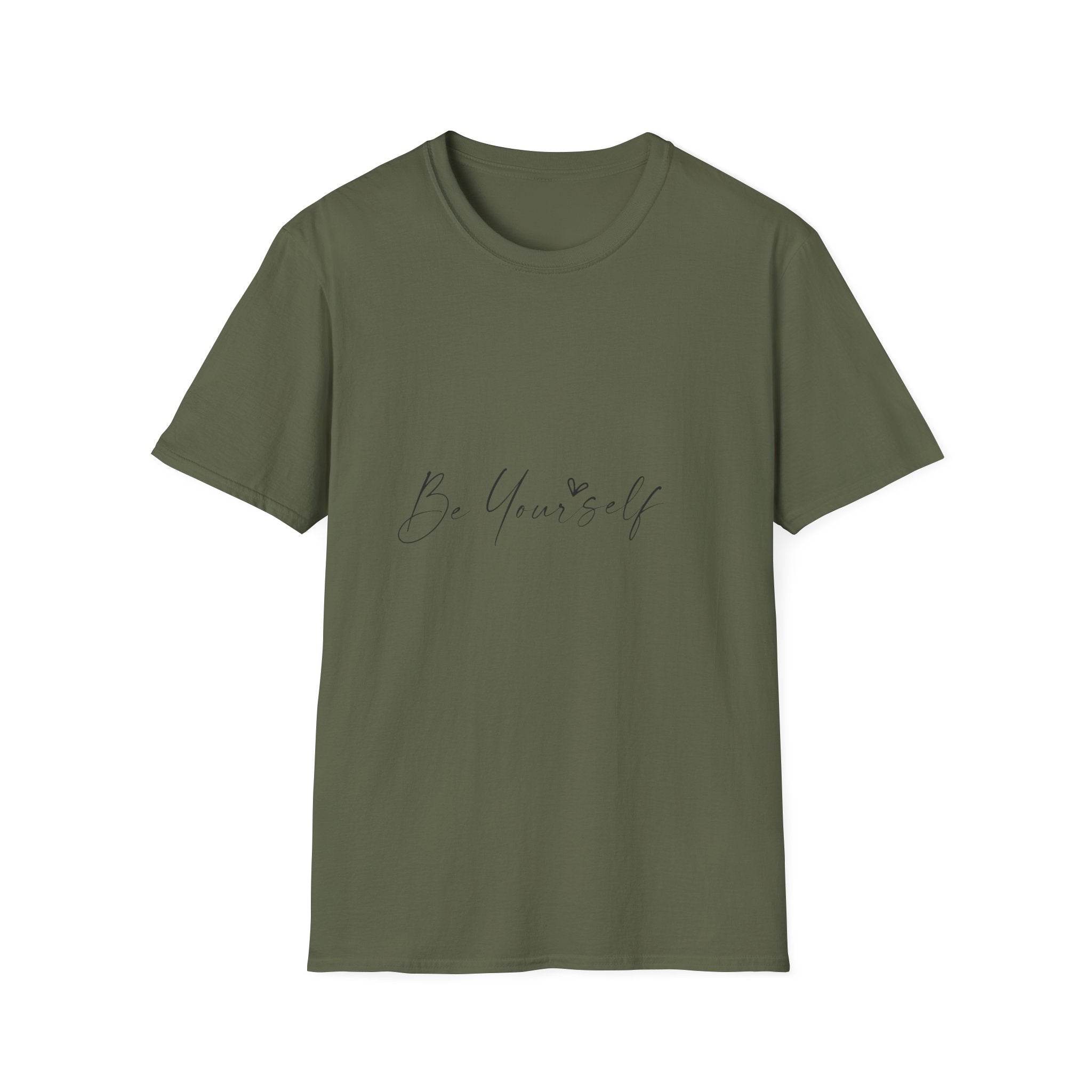 Unisex T-Shirt – "Be Yourself" Quote Tee - Positive Affirmation Shirt for Friends, Inspirational Tee