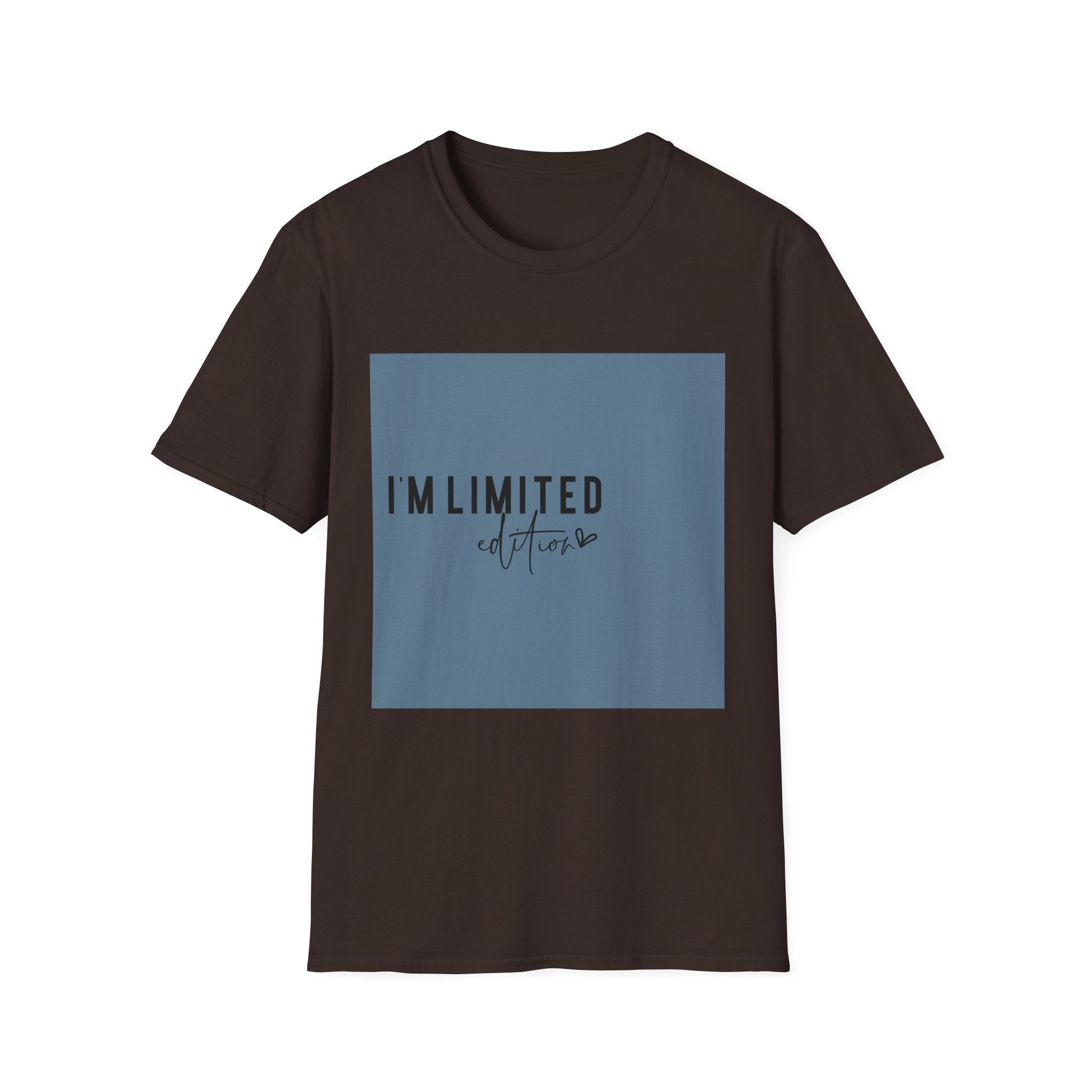 Unisex T-Shirt – "I'm Limited Edition" Statement Graphic Tee - Positive Affirmation Shirt for Friends, Inspirational Tee