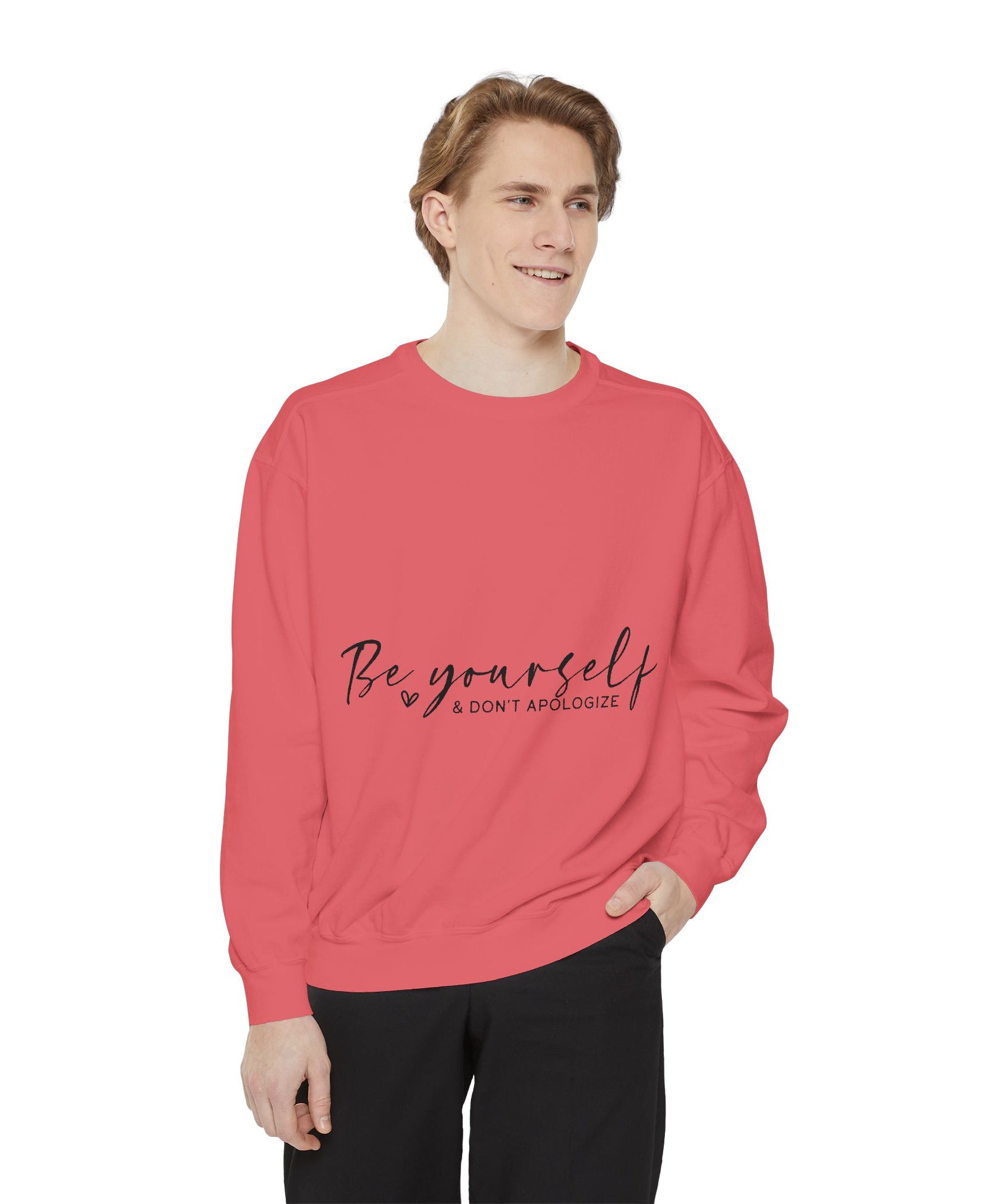 Motivational Unisex Sweatshirt – Be Yourself